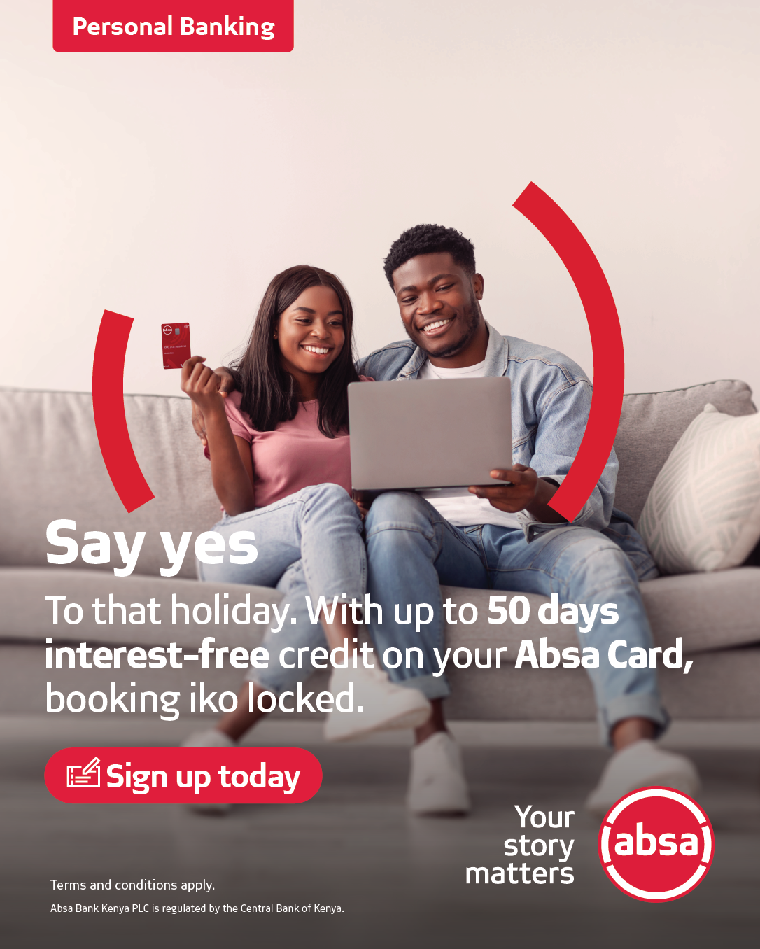 Absa Bank Kenya Facebook ad