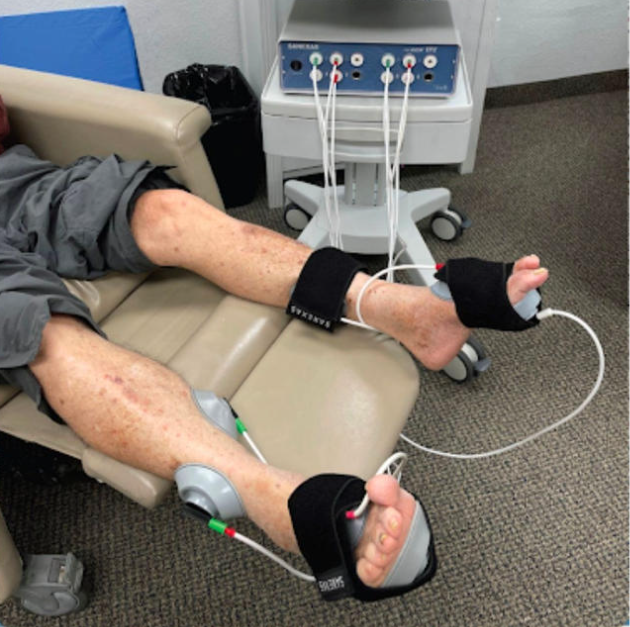 Total body wellness laser Facebook ad: FREE Neuropathy Consultation