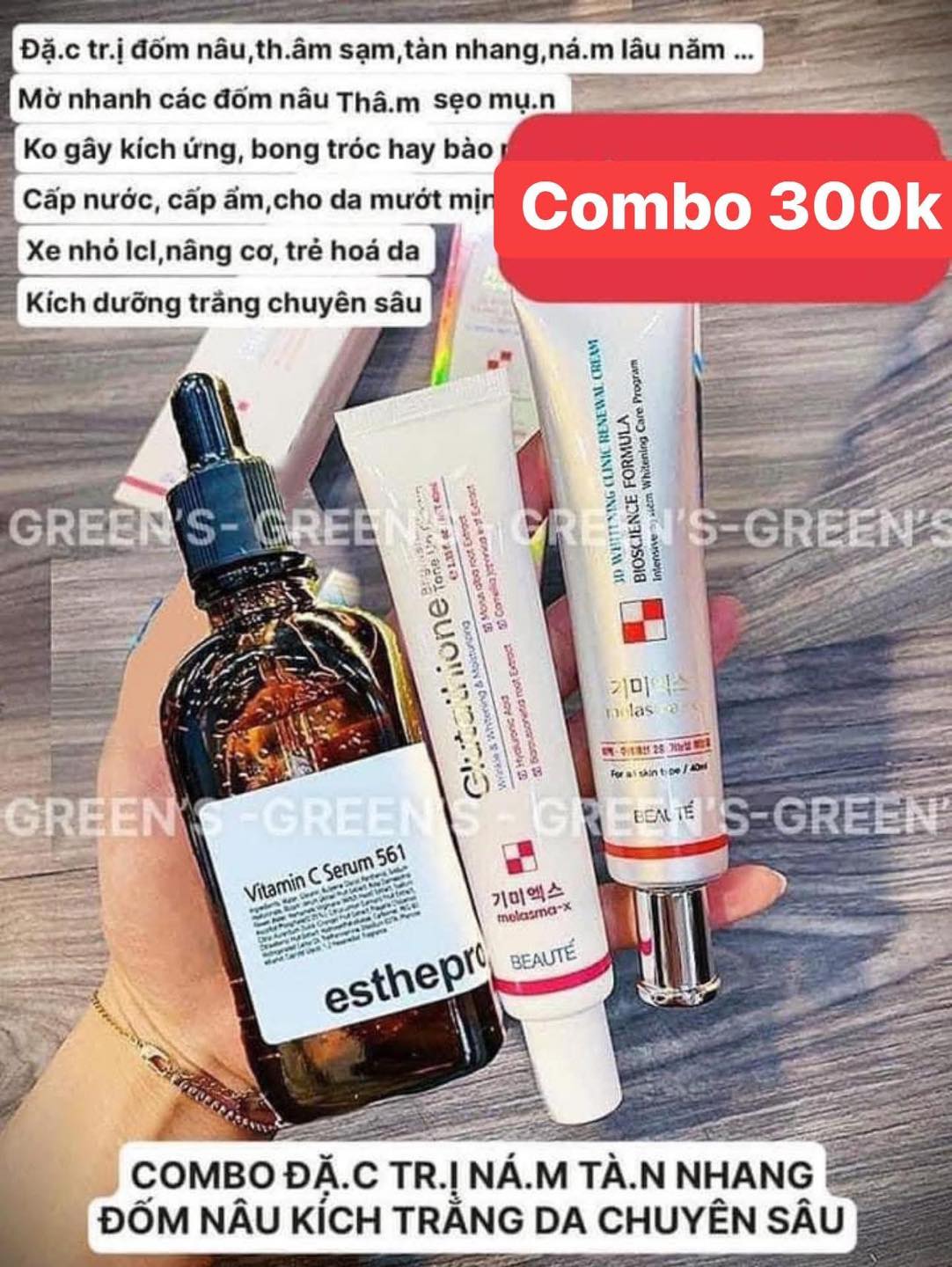Mie shop-Mỹ Phẩm Skincare Chính Hãng Facebook ad: Sale hàng móp vỏ