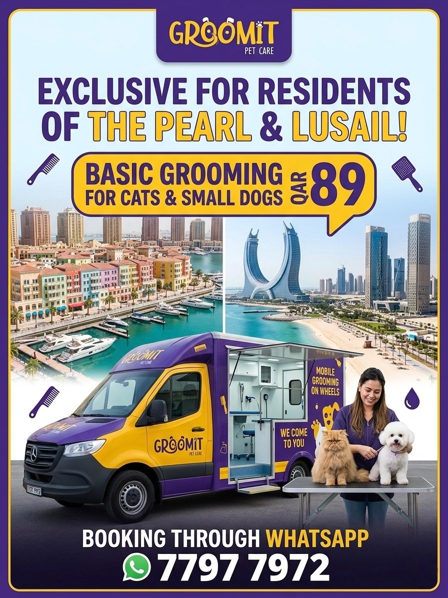 Groomit pet care Facebook ad: Mobile Pet Grooming