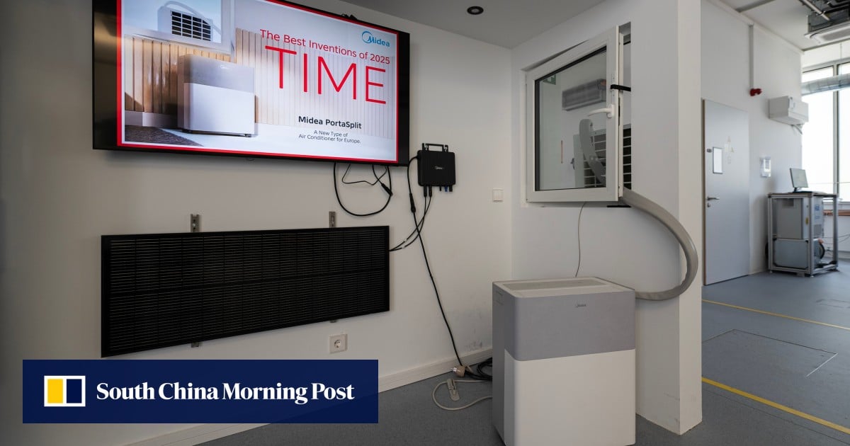 South China Morning Post Facebook ad: Why is a Chinese-made portable AC selling out across…