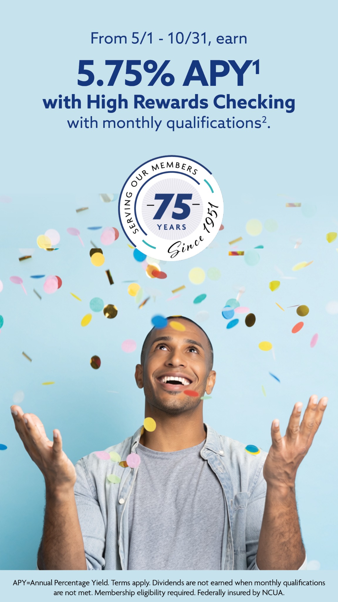LGE Community Credit Union Facebook ad from Apr 16, 2026