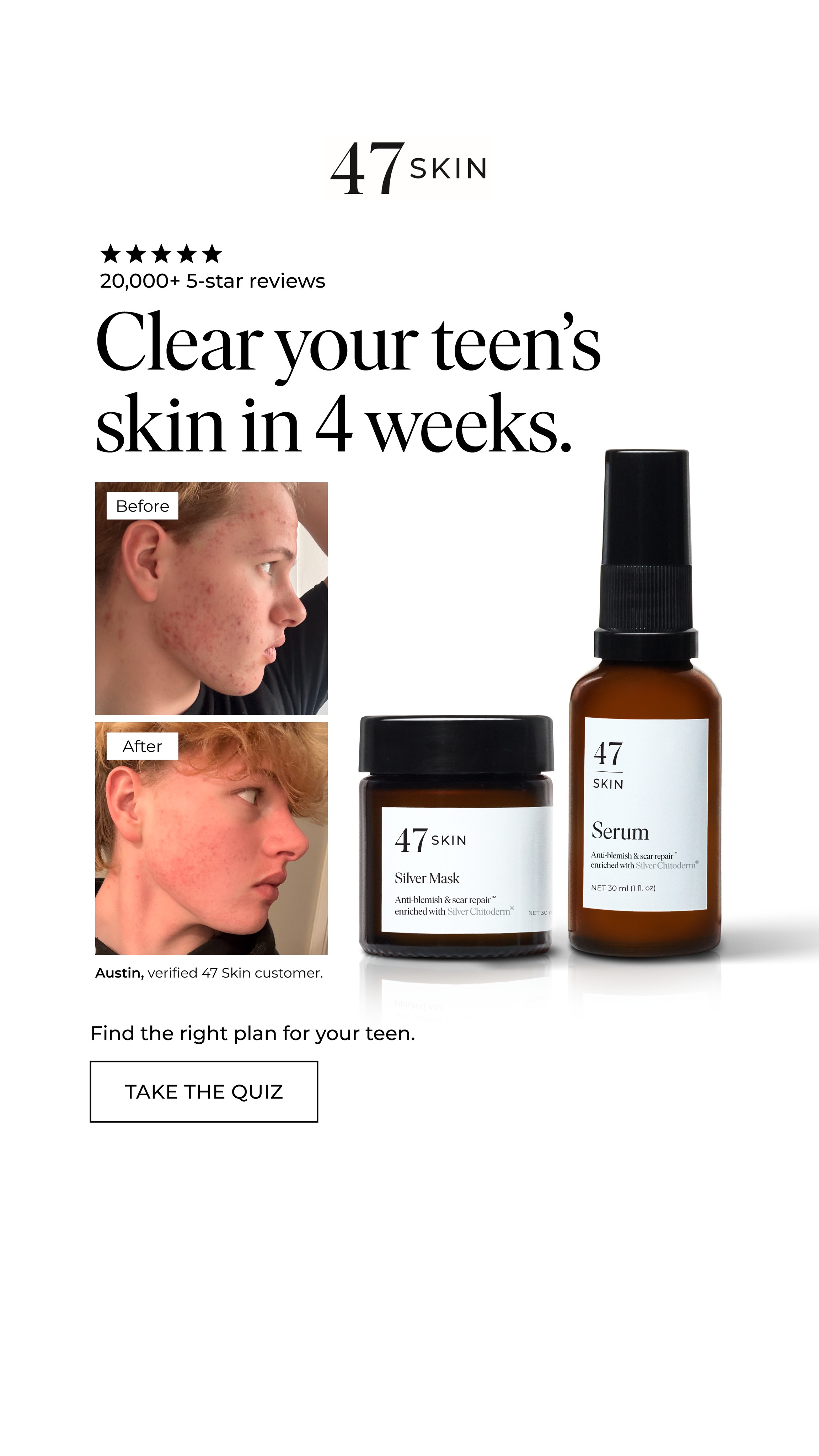 47Skin Facebook ad