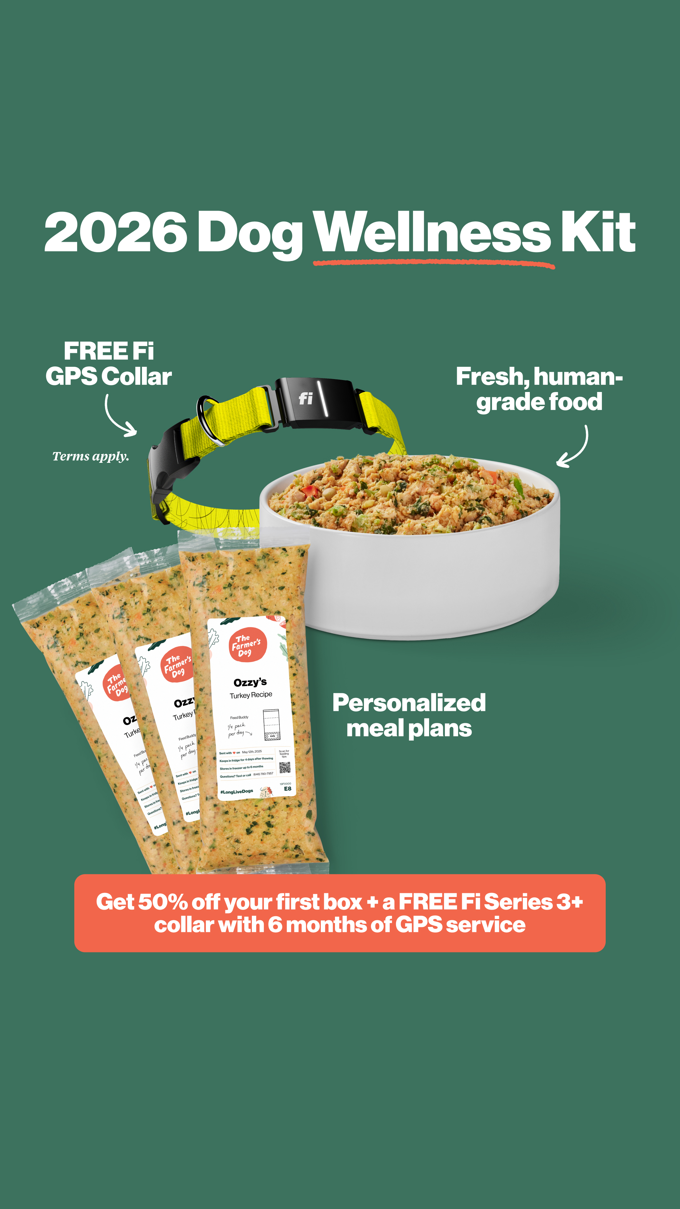 The Farmer's Dog Facebook ad