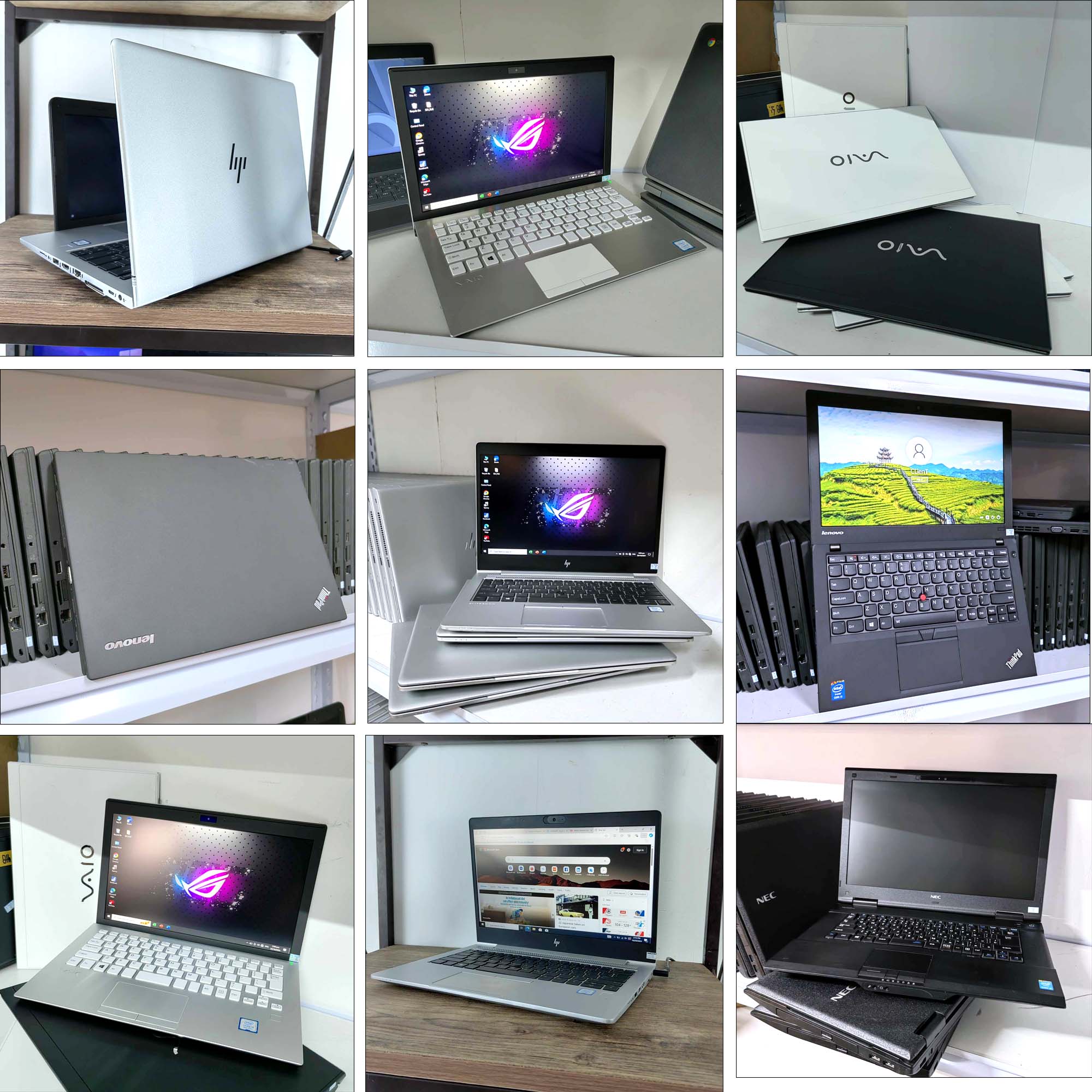 AR and AA Computer Trading Facebook ad: 2,499 HULUGAN LAPTOPS!
