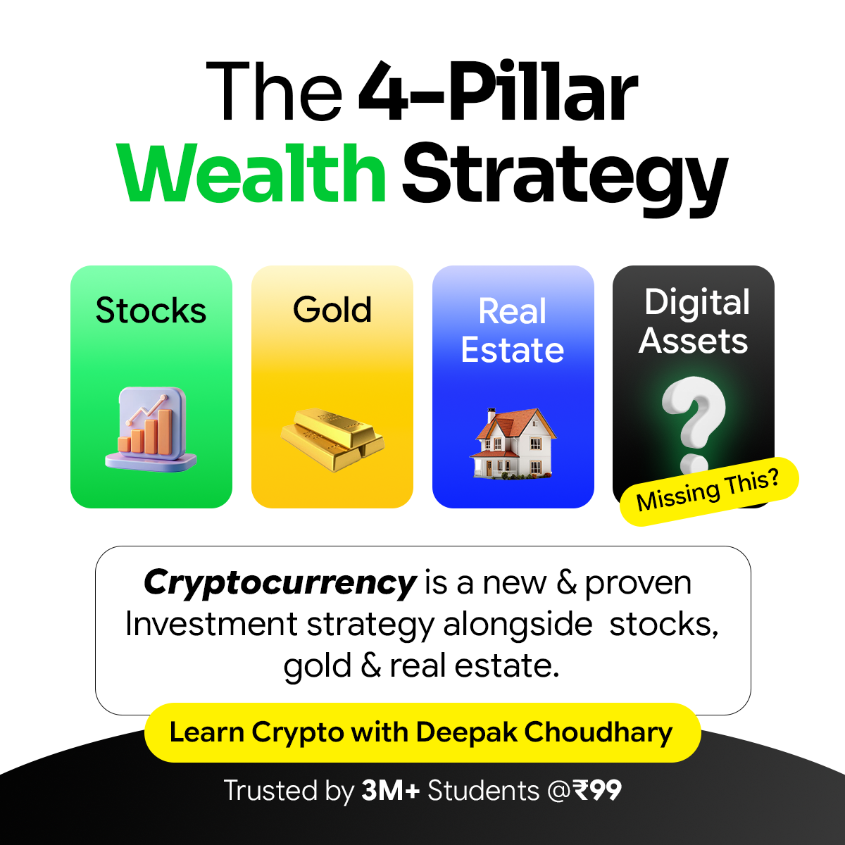 Deepak Digital Wealth Facebook ad: Why 1,400+ Professionals Chose This Blockchain Education…