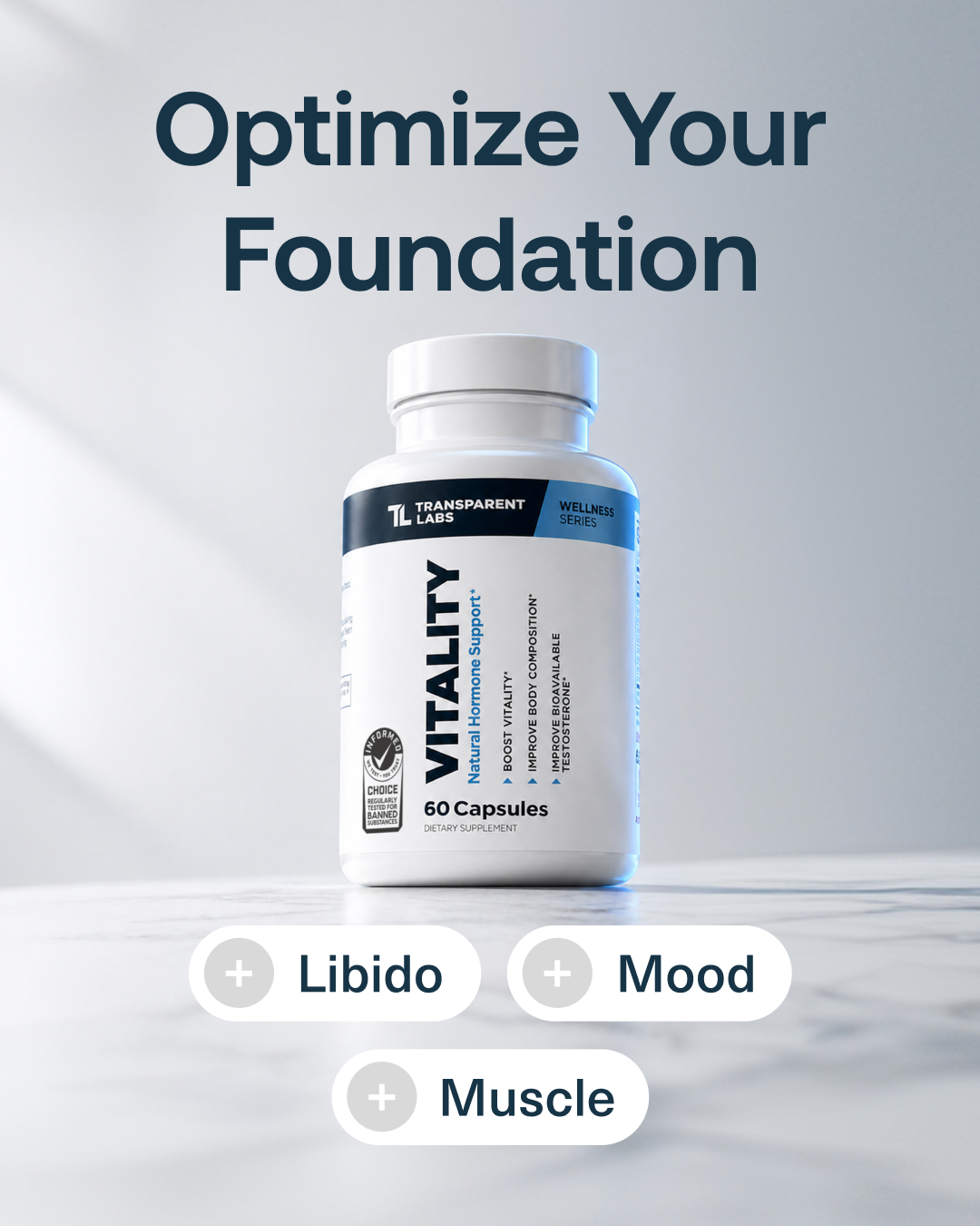 Transparent Labs Facebook ad