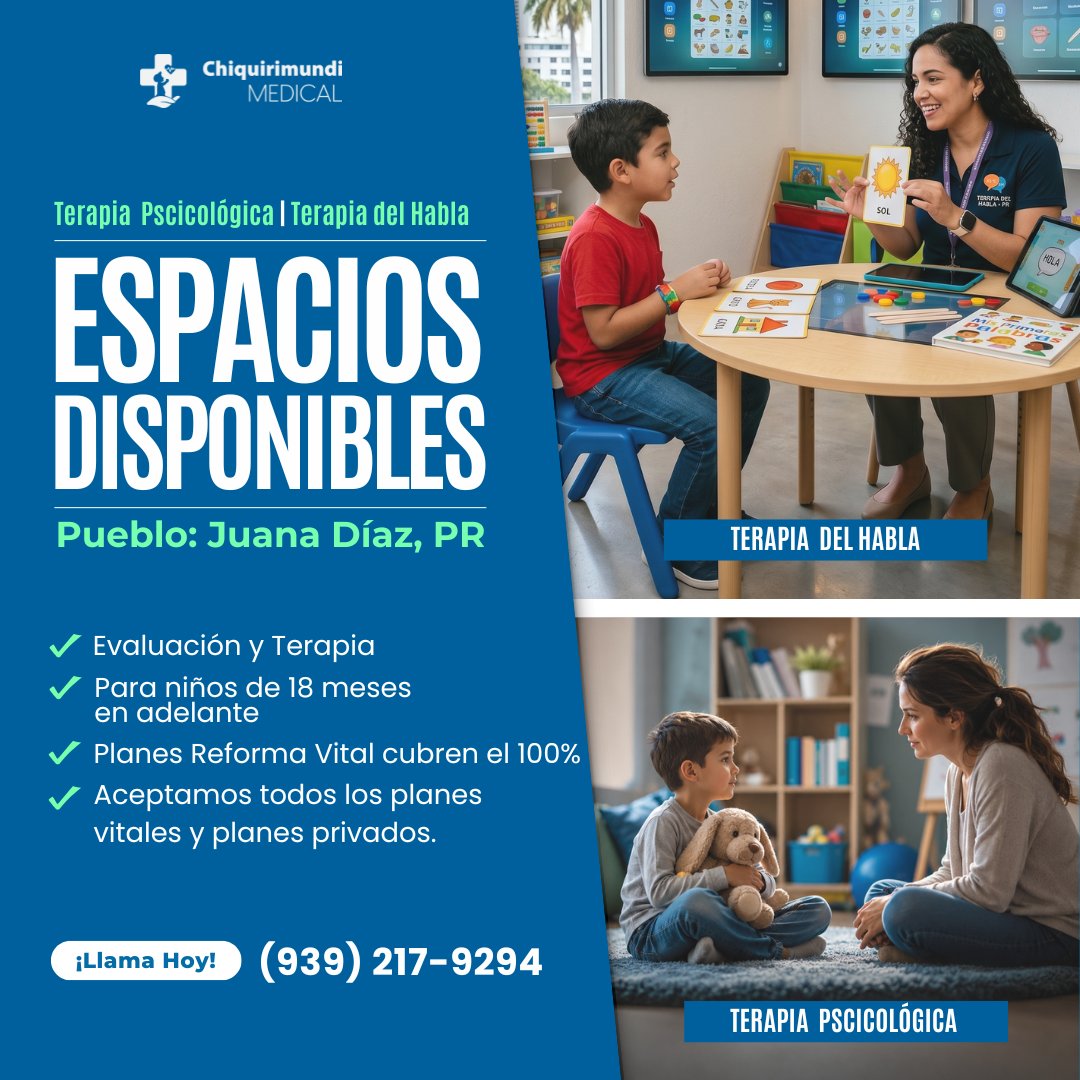Chiquirimundi Medical Facebook ad: ¡Atención Juana Díaz y áreas limítrofes!