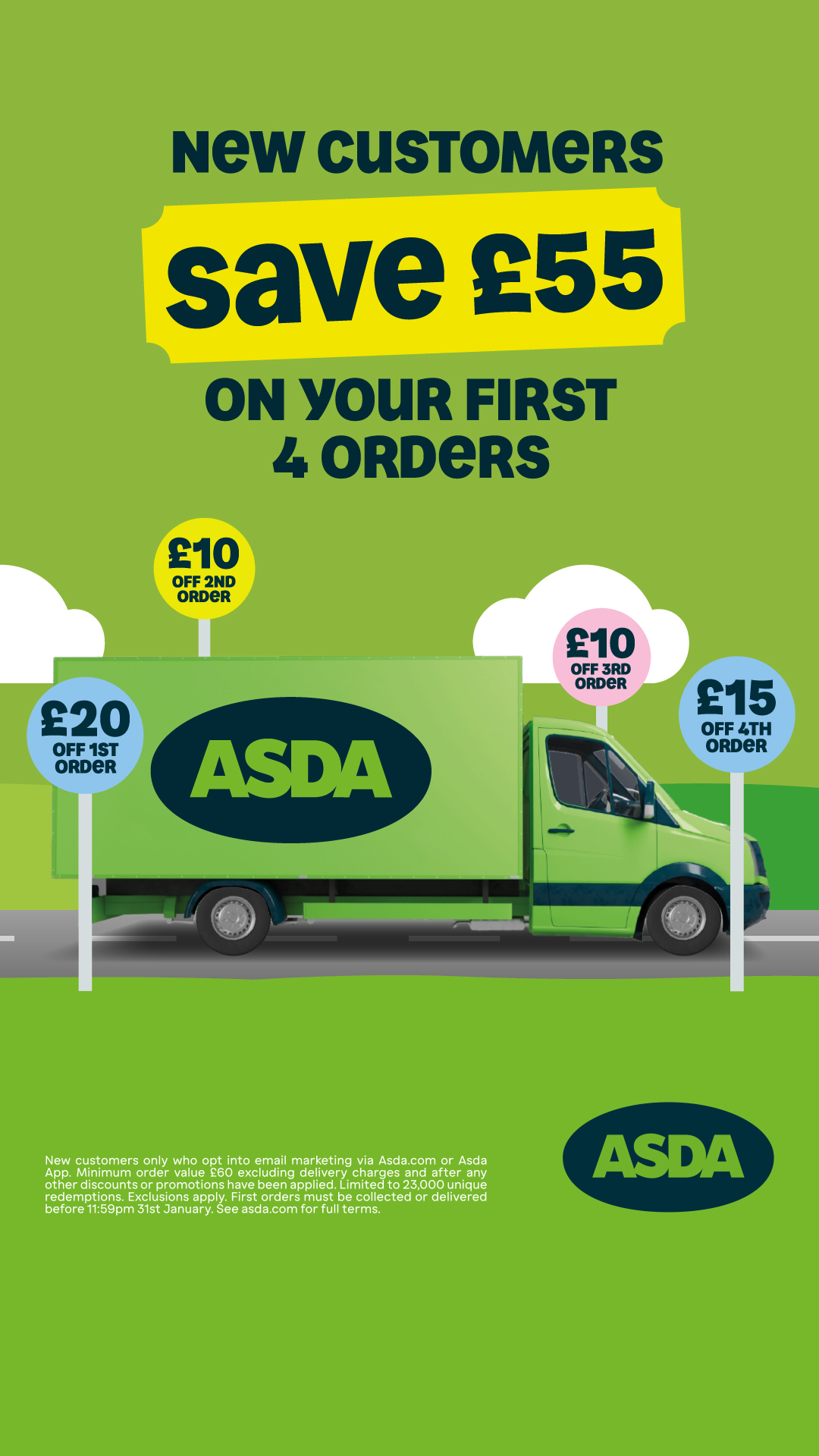 Asda Facebook ad