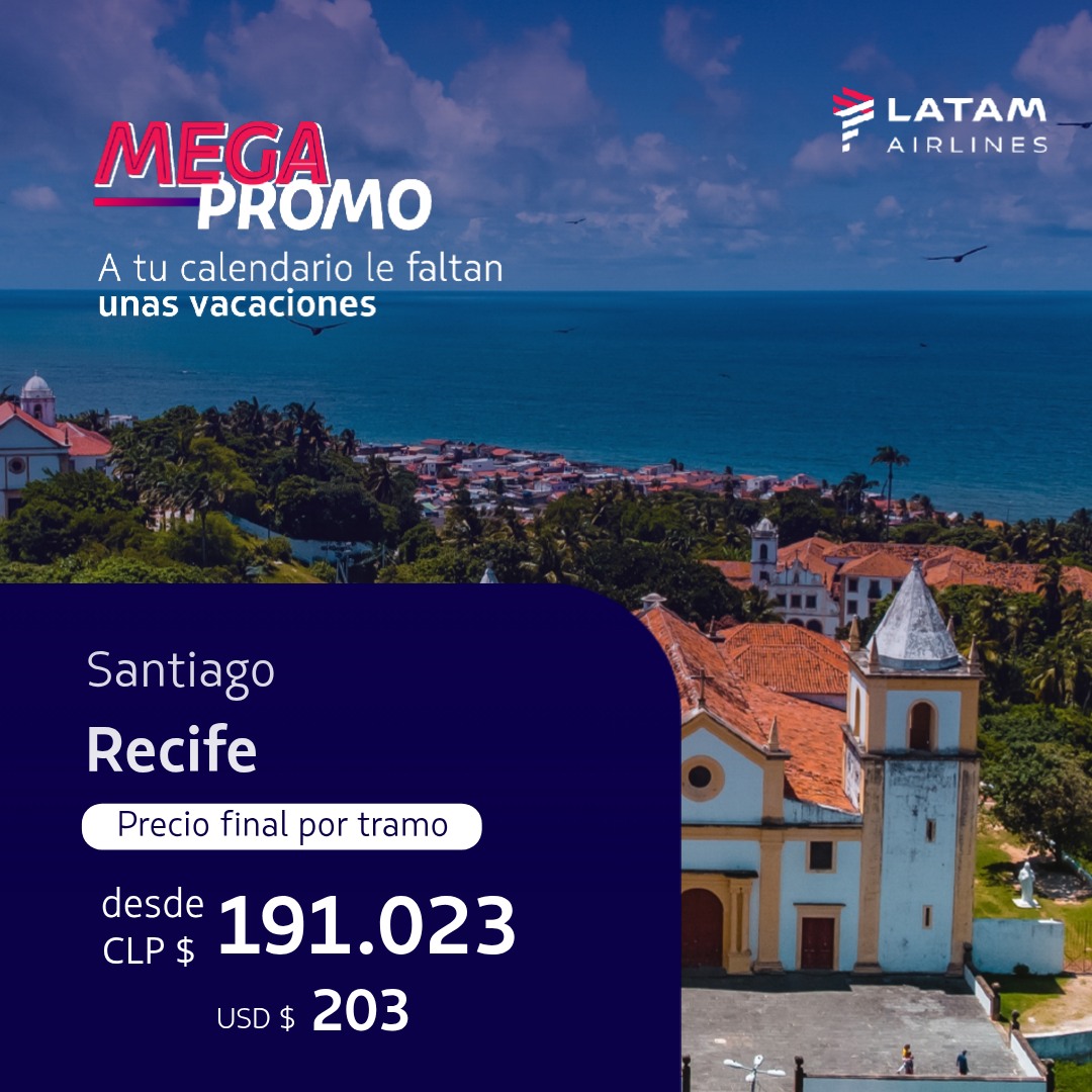 LATAM Airlines Facebook ad