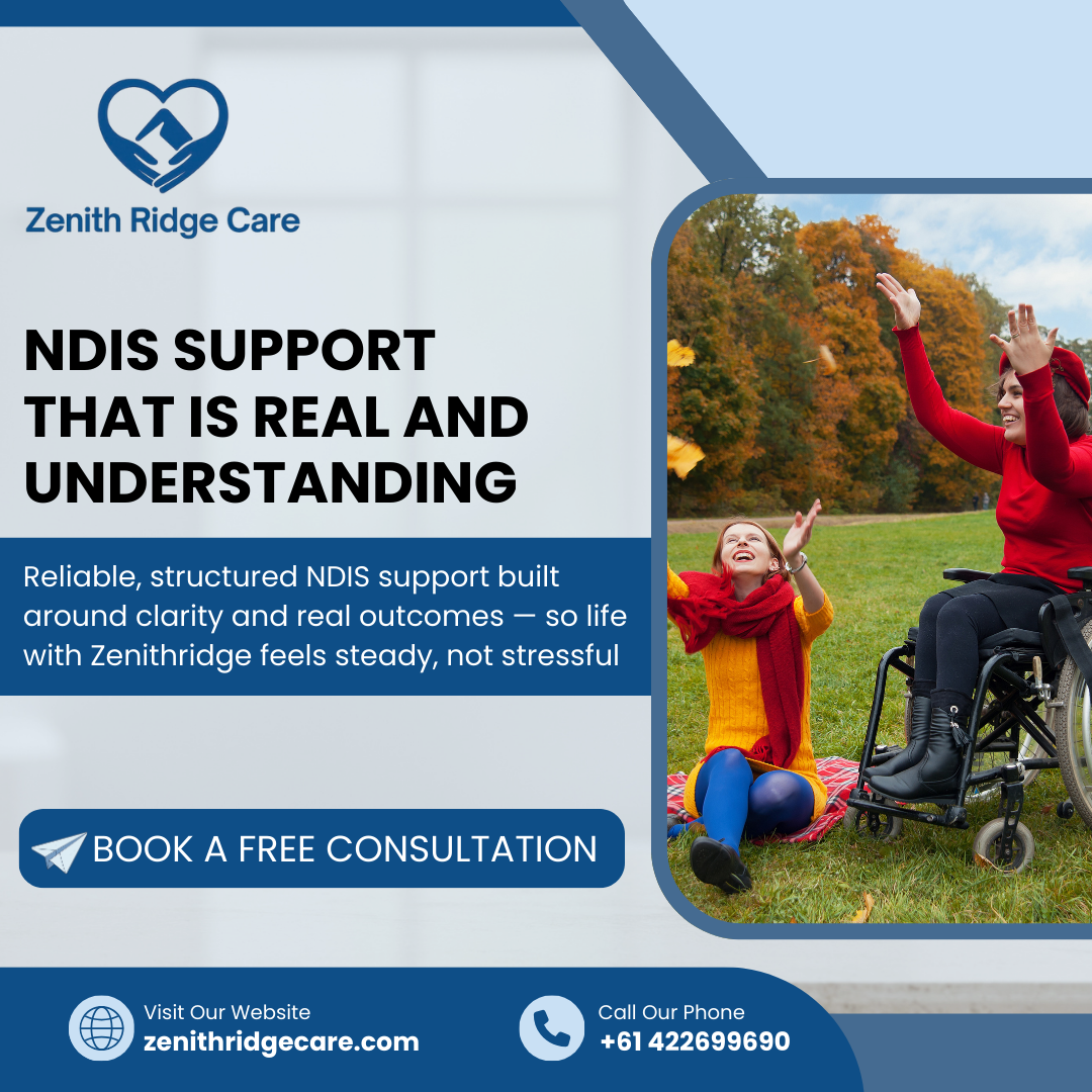 Zenith Ridge Care Australia Facebook ad