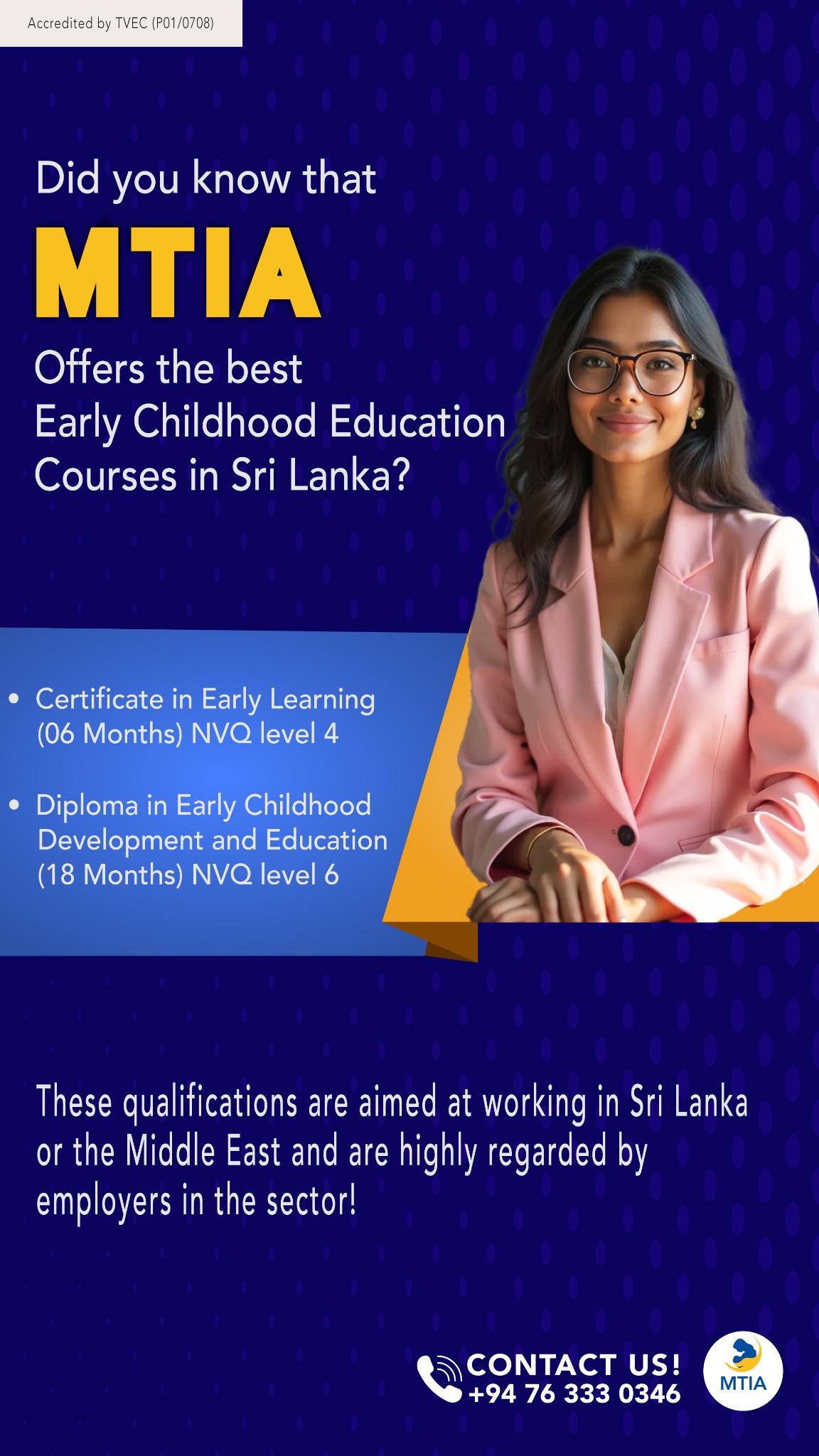 MTIA - Mother's Touch International Academy Facebook ad