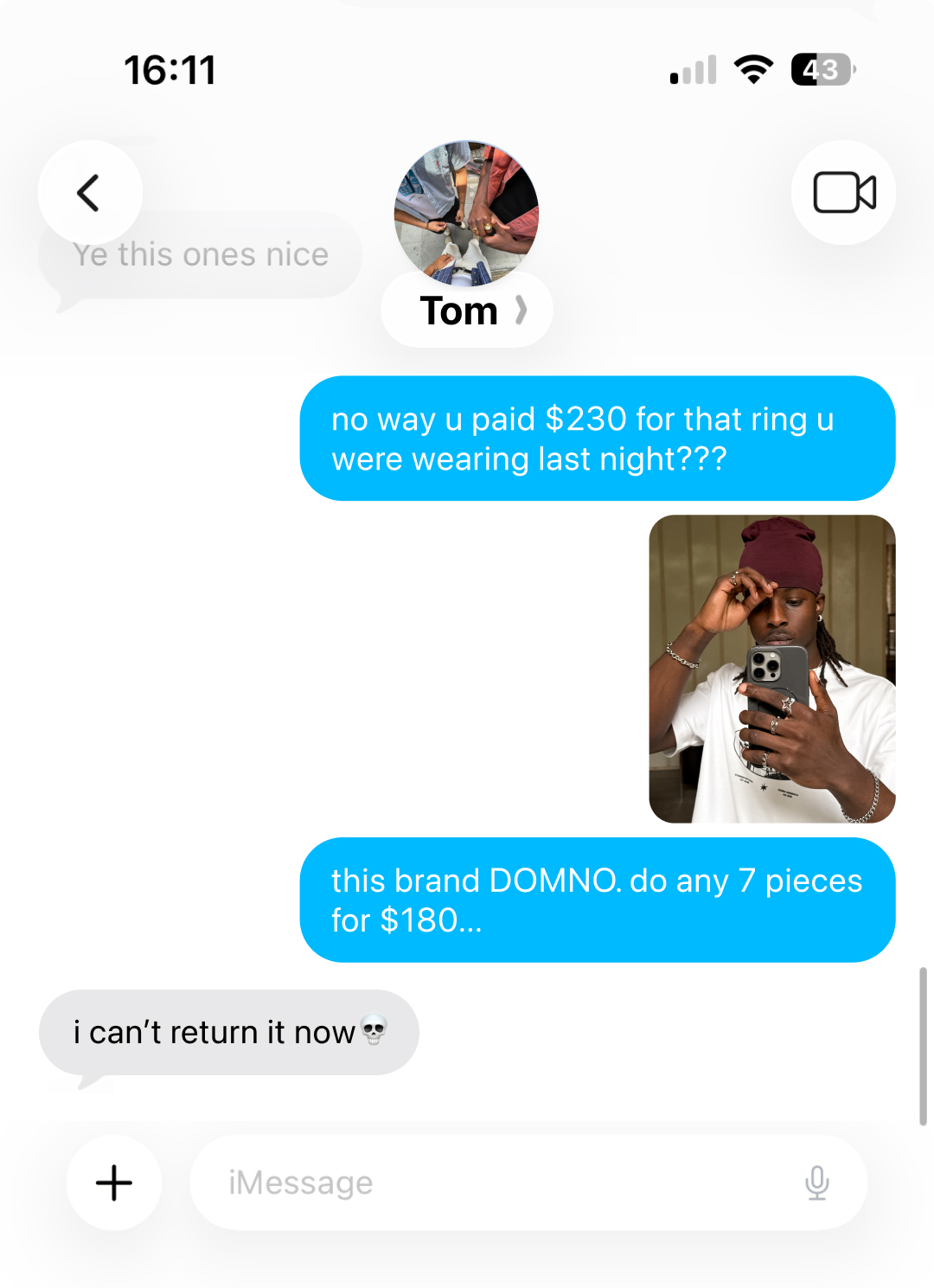 DOMNO. Facebook ad