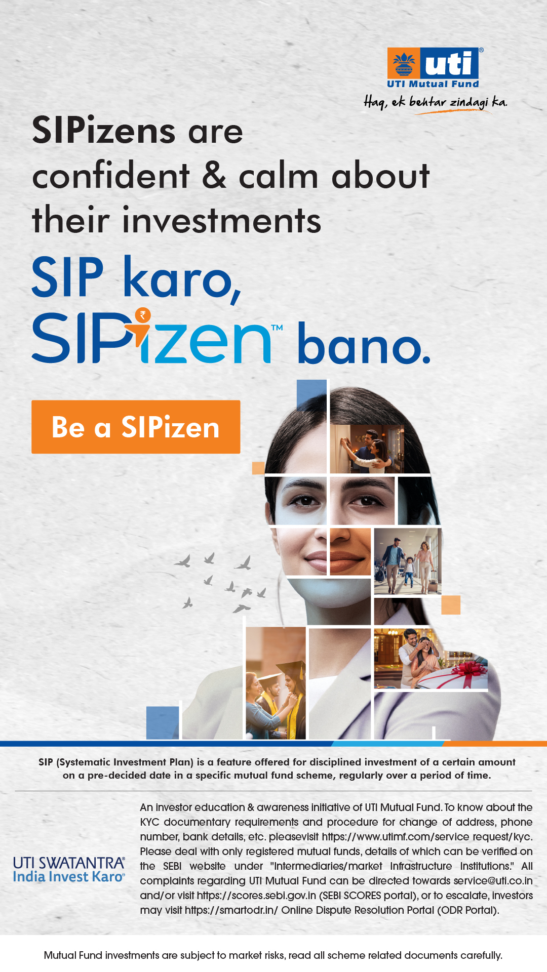 UTI Mutual Fund Facebook ad