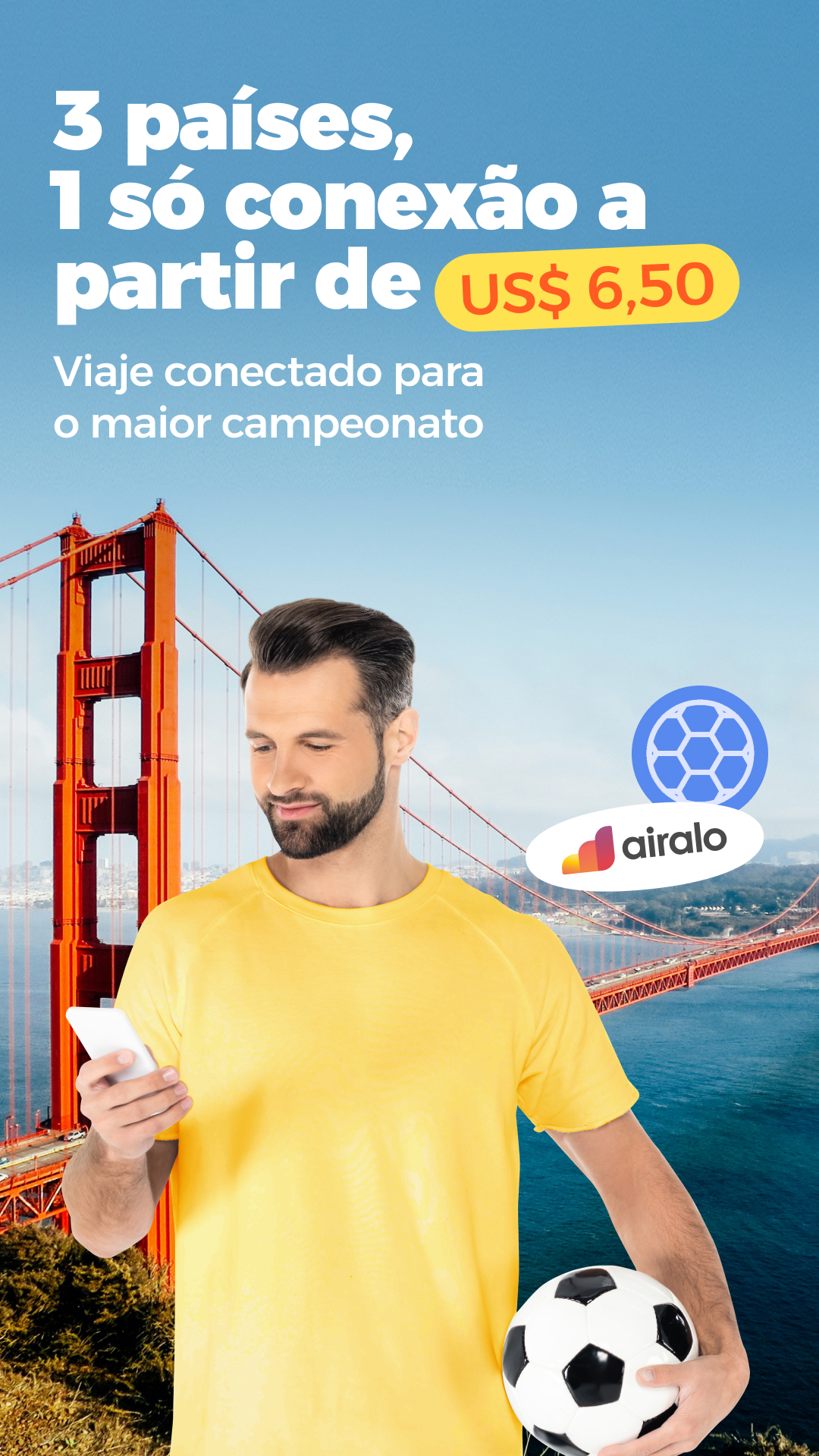 Airalo Global eSIM Store Facebook ad