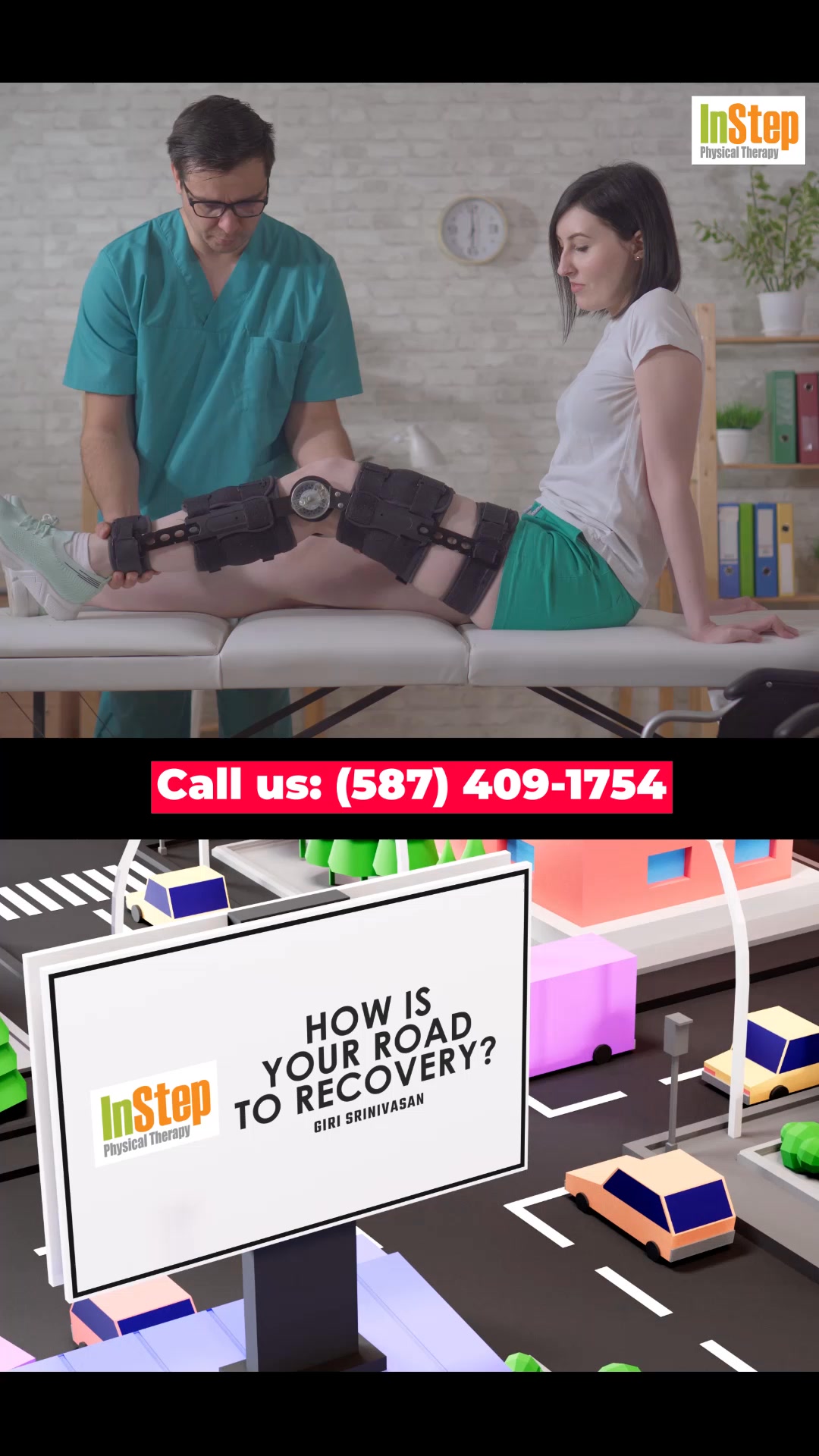 In Step Physical Therapy Facebook ad from Feb 27, 2026