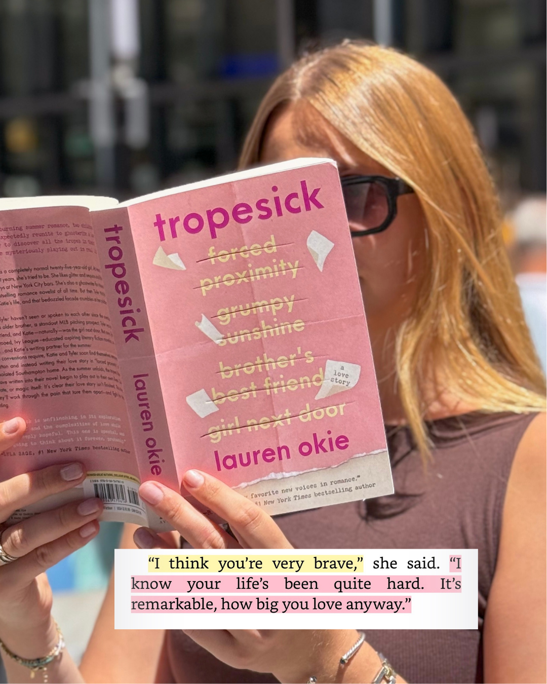 Avon Books Facebook ad: If you loved Emily Henry, readers say Tropesick…