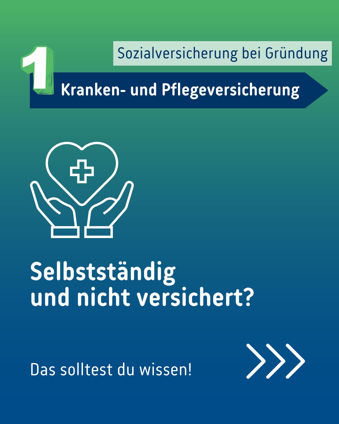 IHK Rhein-Neckar - Mission StartUp Facebook ad: Du willst dich selbstständig machen?
