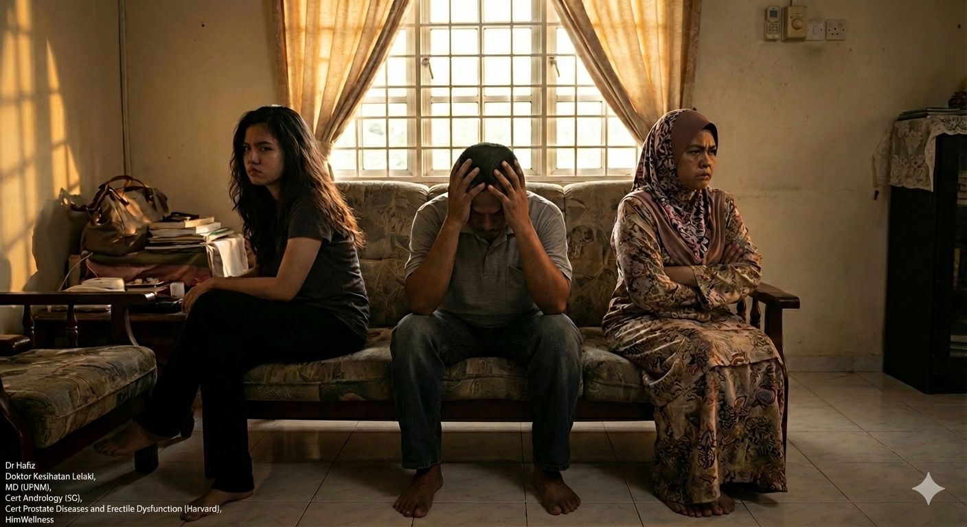 Him Wellness Facebook ad: Tambah Isteri, Masalah Tetap Sama