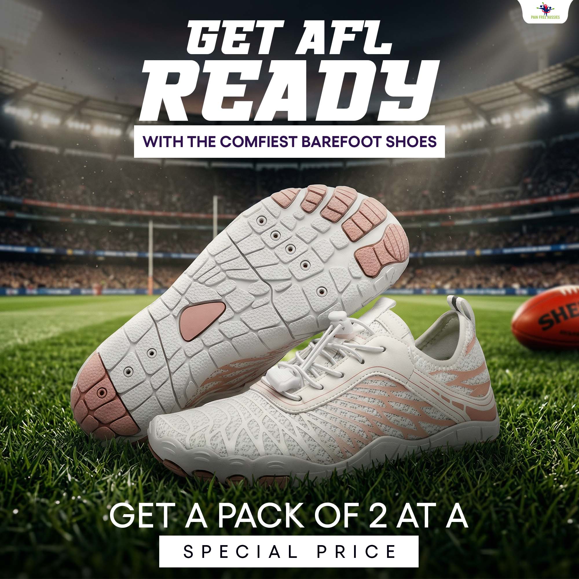 Pain Free Aussies Facebook ad