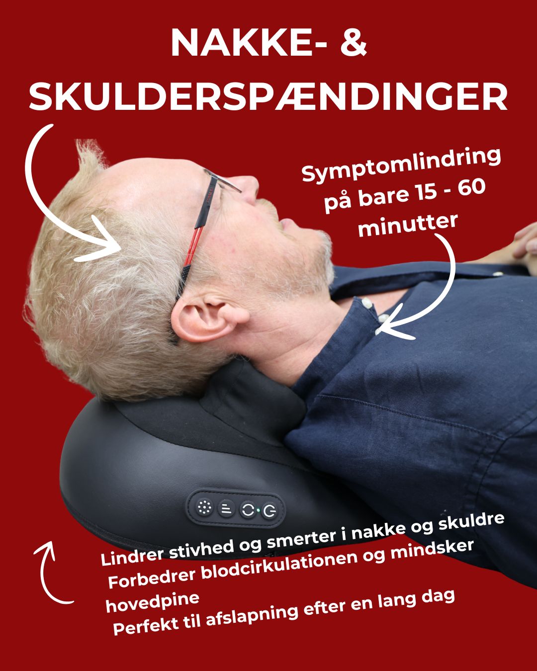 NordicHigh Facebook ad: Har du stive skuldre eller nakke?