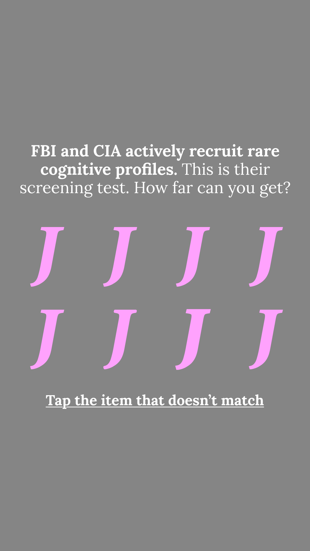 Brain Health Check Facebook ad