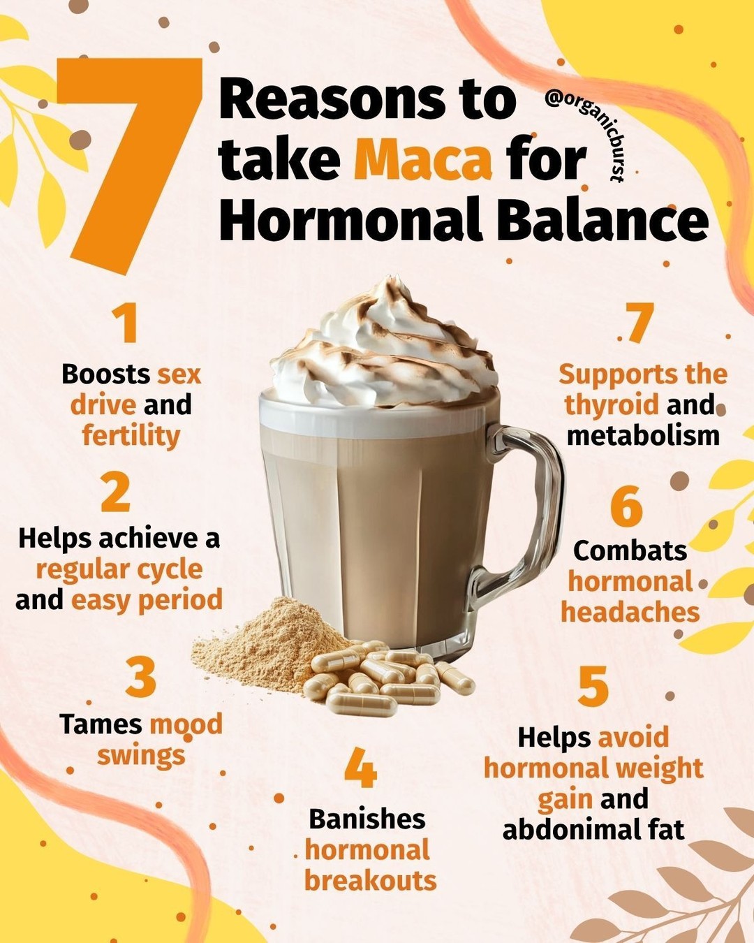 Organic Burst Facebook ad