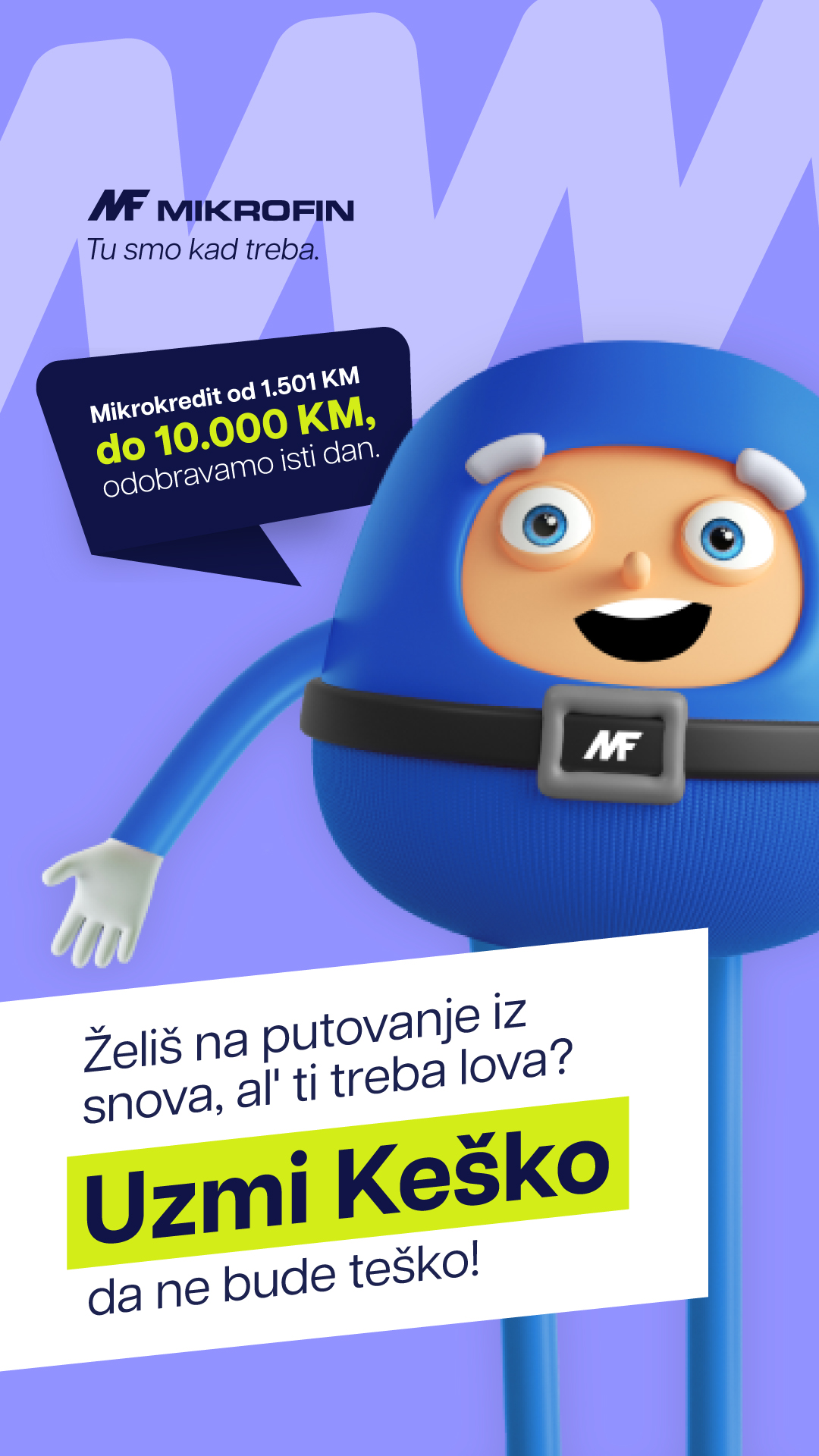 Mikrofin Facebook ad from May 18, 2026