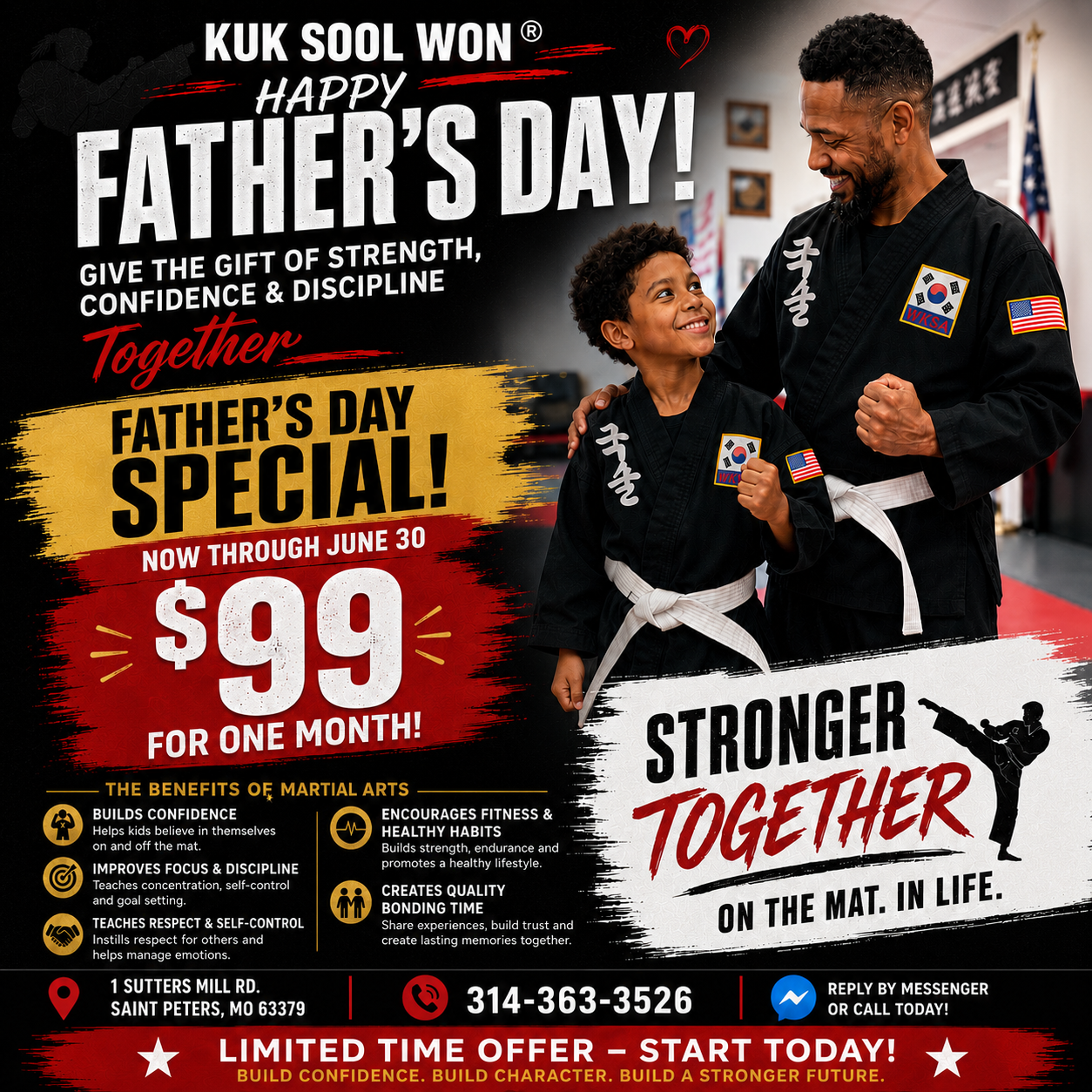 Kuk Sool Won of St. Louis Facebook ad: Kuk Sool Won is a proven martial art…