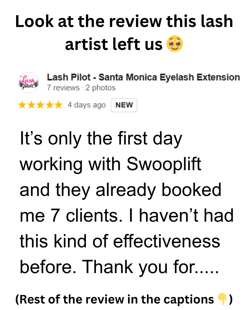 Swoop Lift Facebook ad