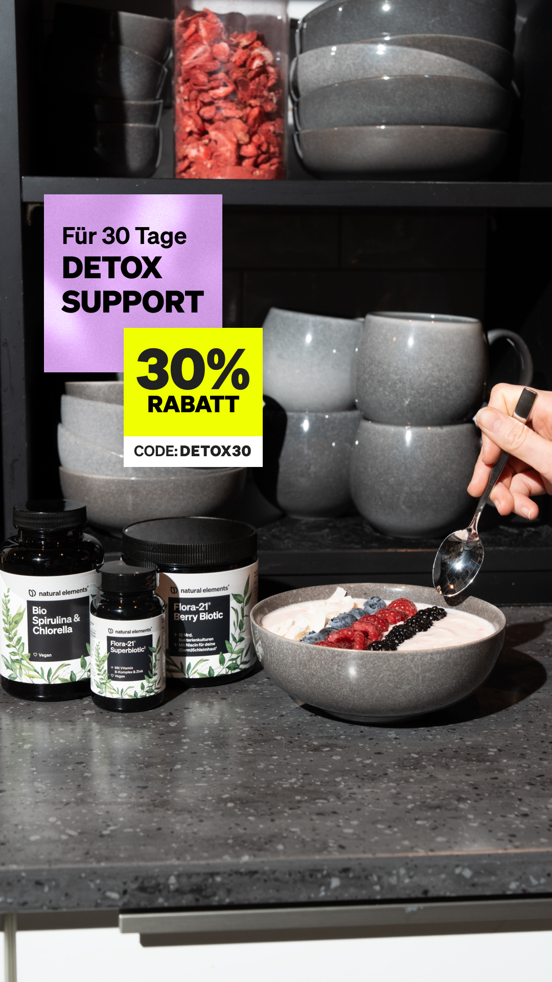 natural elements Facebook ad