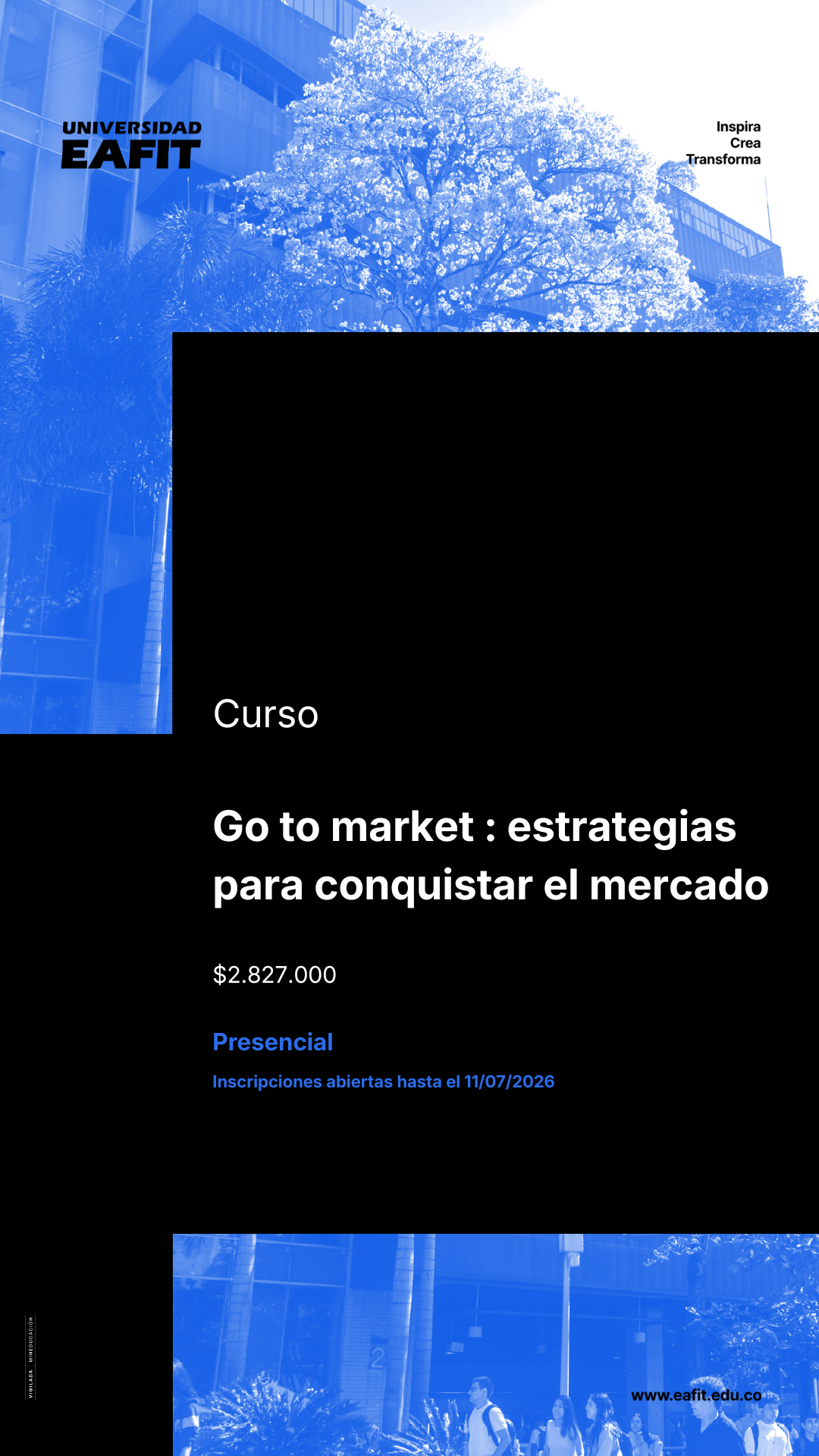 Educación Continua EAFIT Facebook ad