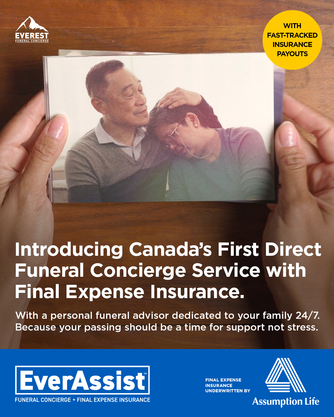 Everest Funeral Concierge Facebook ad