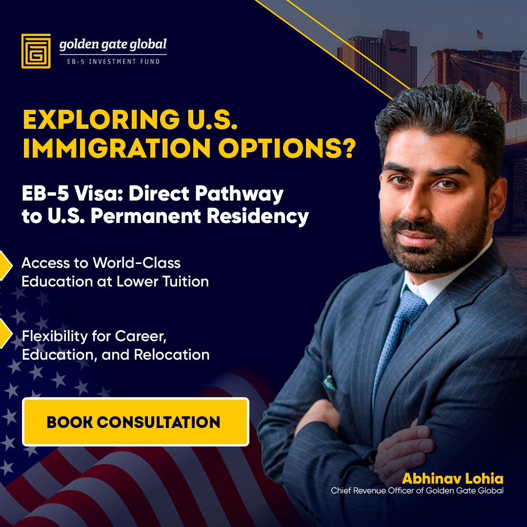 EB-5 Regional Center: Golden Gate Global Facebook ad