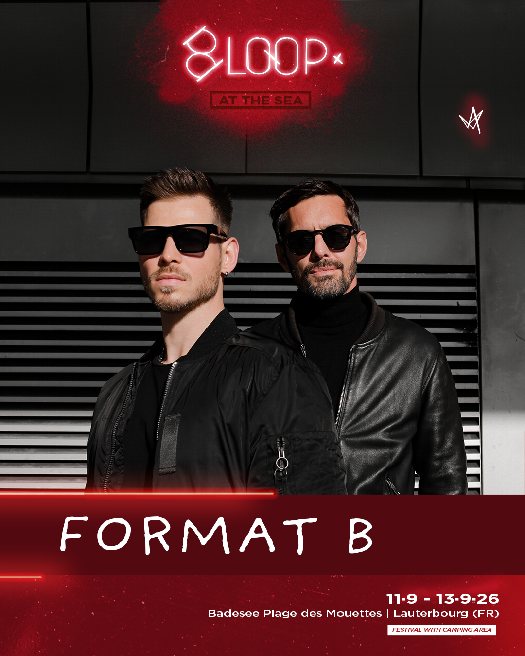 8-Loop Events Facebook ad: 8-loop Eventgroup, High Quality House & Techno Events!