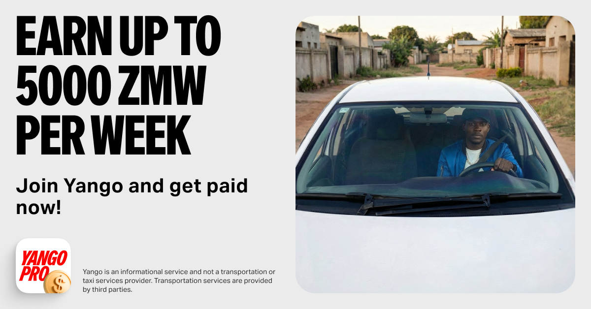Yango Zambia Facebook ad from Mar 20, 2026