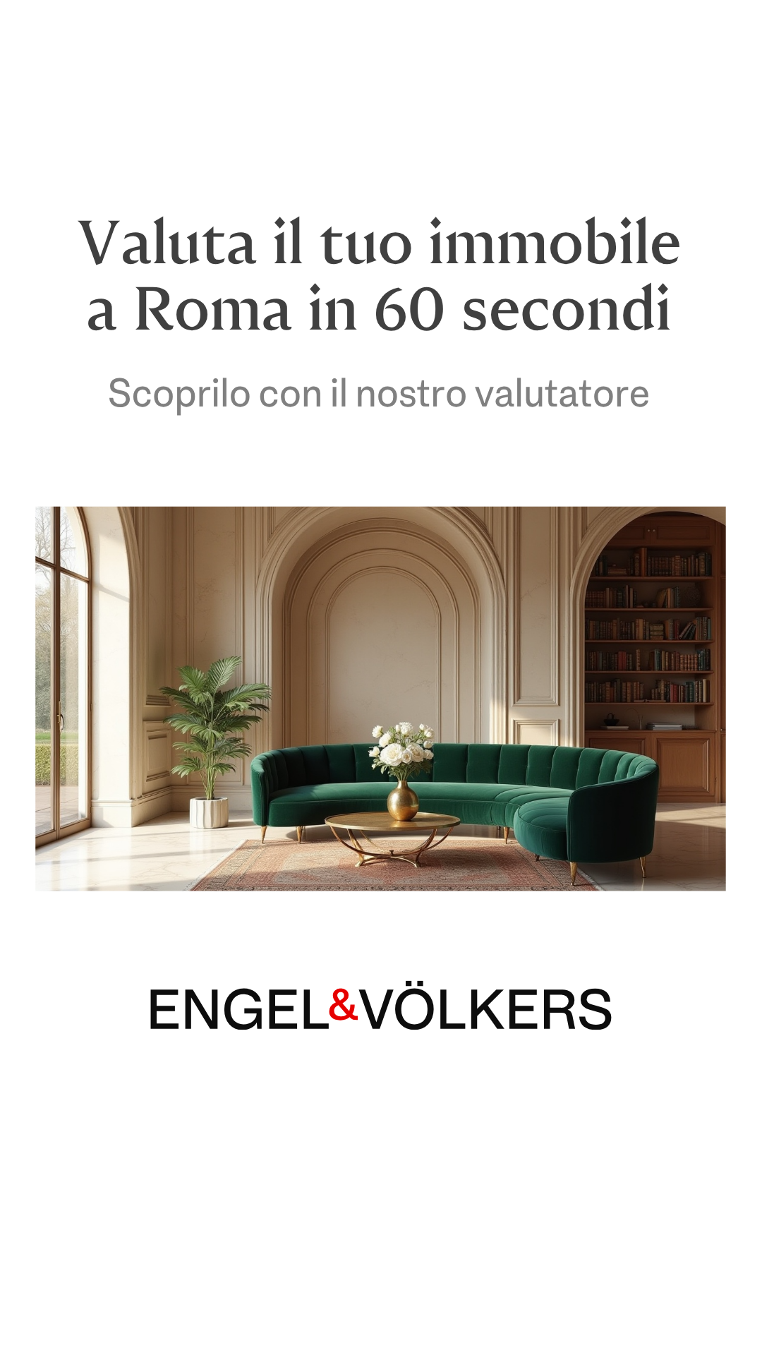 Engel & Völkers Roma Facebook ad