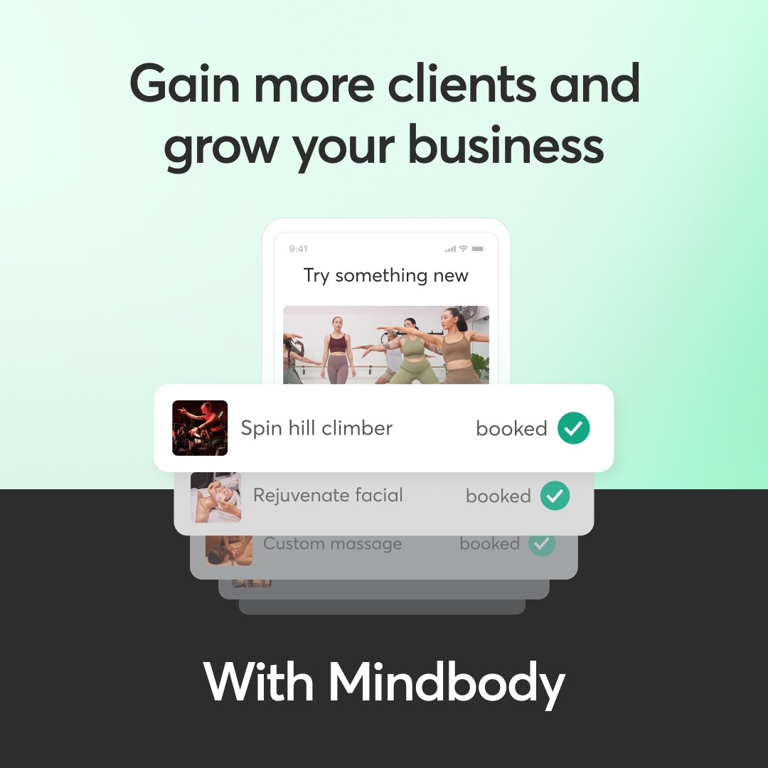 Mindbody Facebook ad