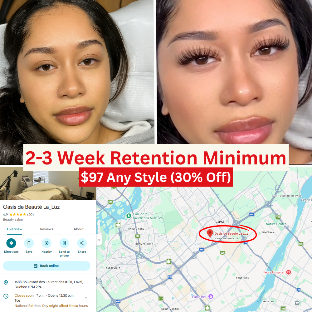 Lash Experts Facebook ad