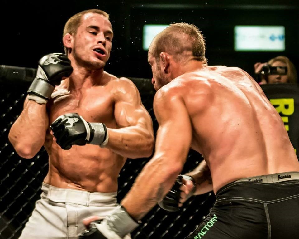 Bullpen Fight Club Facebook ad: Bullpen Head Coach Josh Baker 8-0 in Professional…