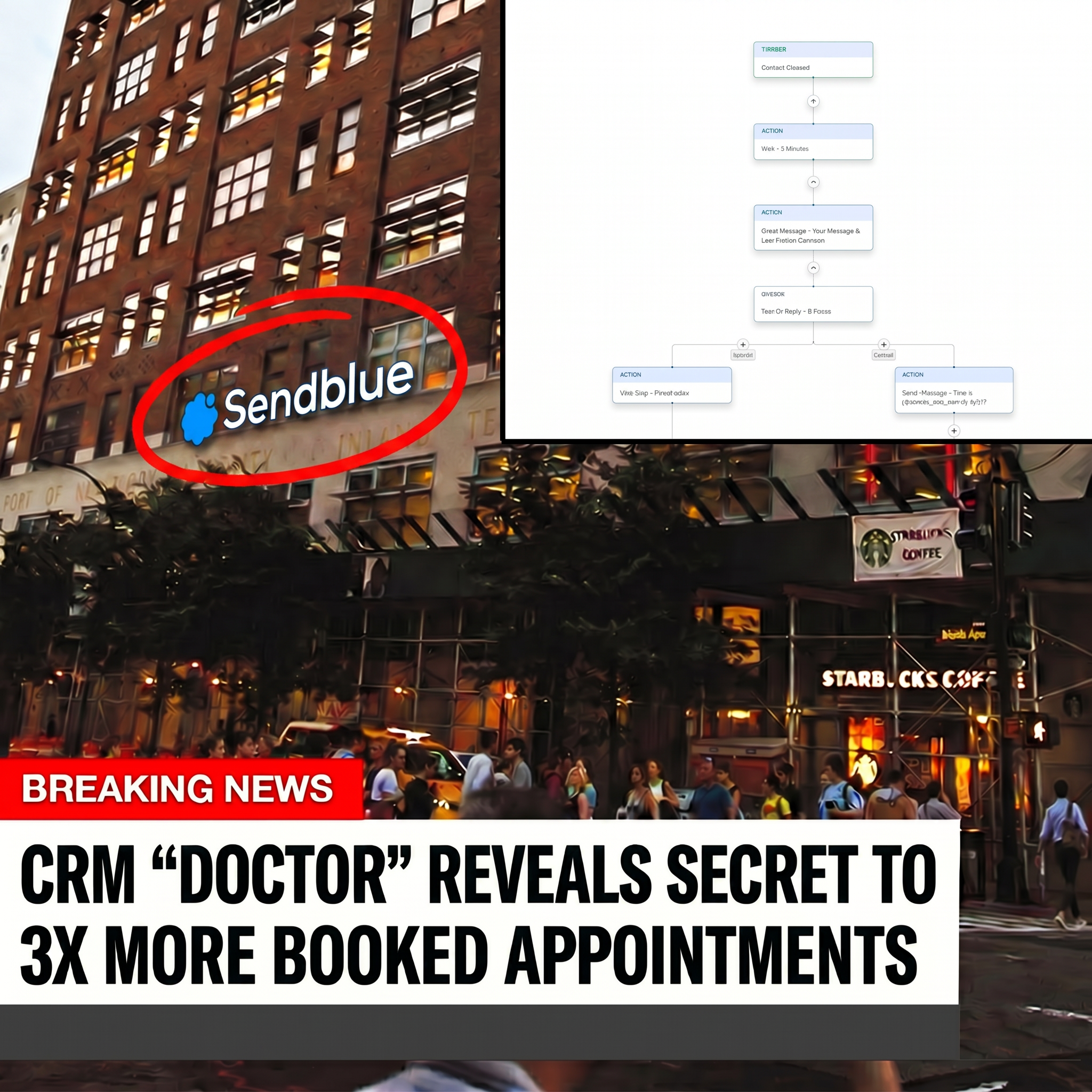 Sendblue Facebook ad
