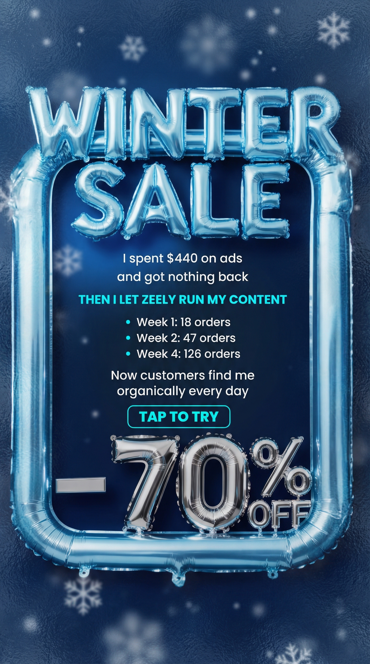 Zeely Facebook ad