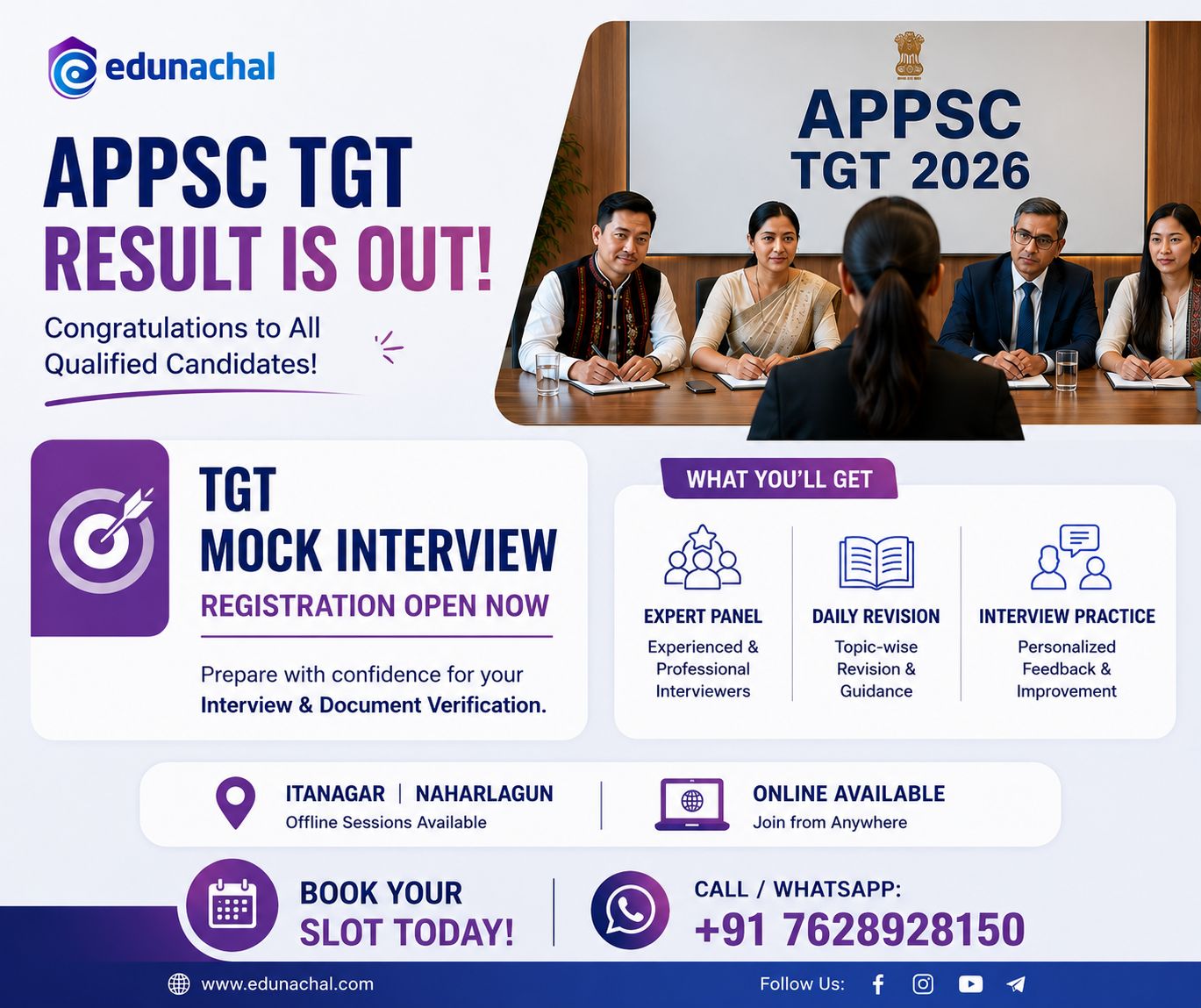 Edunachal Facebook ad: Chat with Us