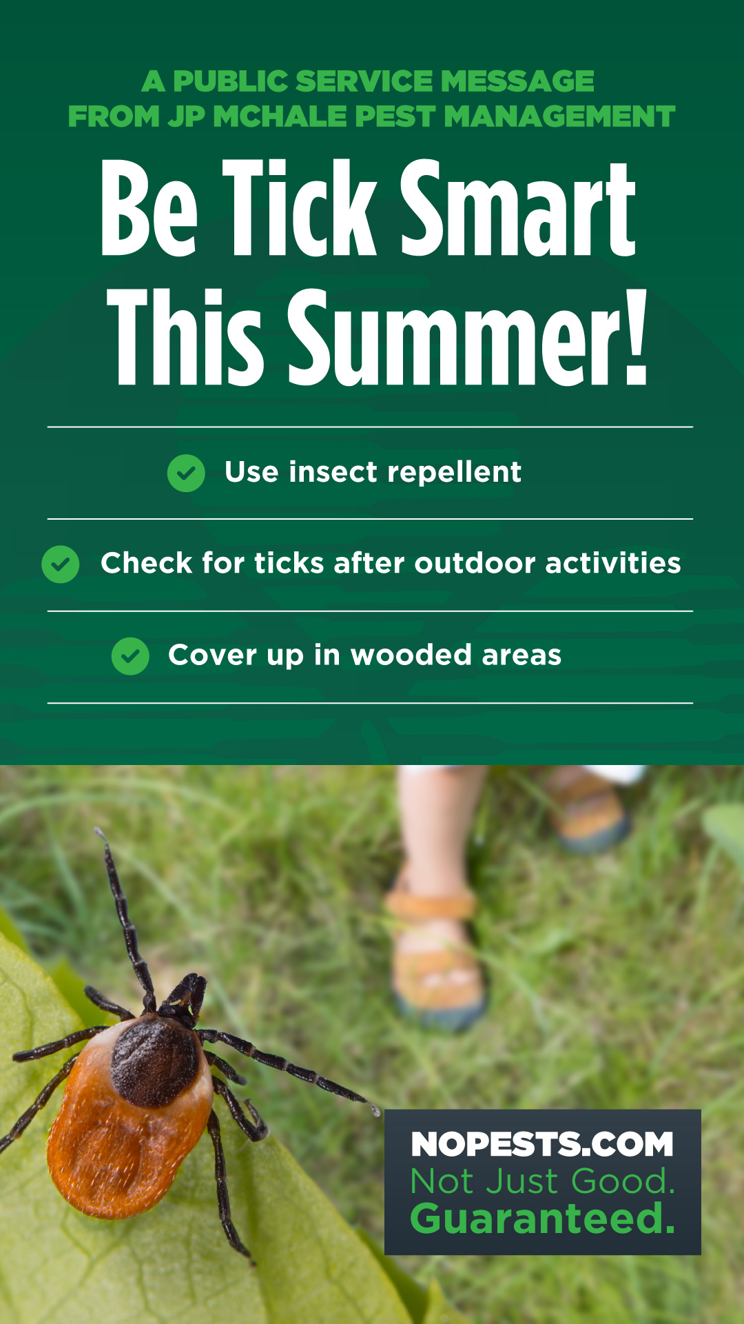 JP McHale Pest Management LLC. Facebook ad