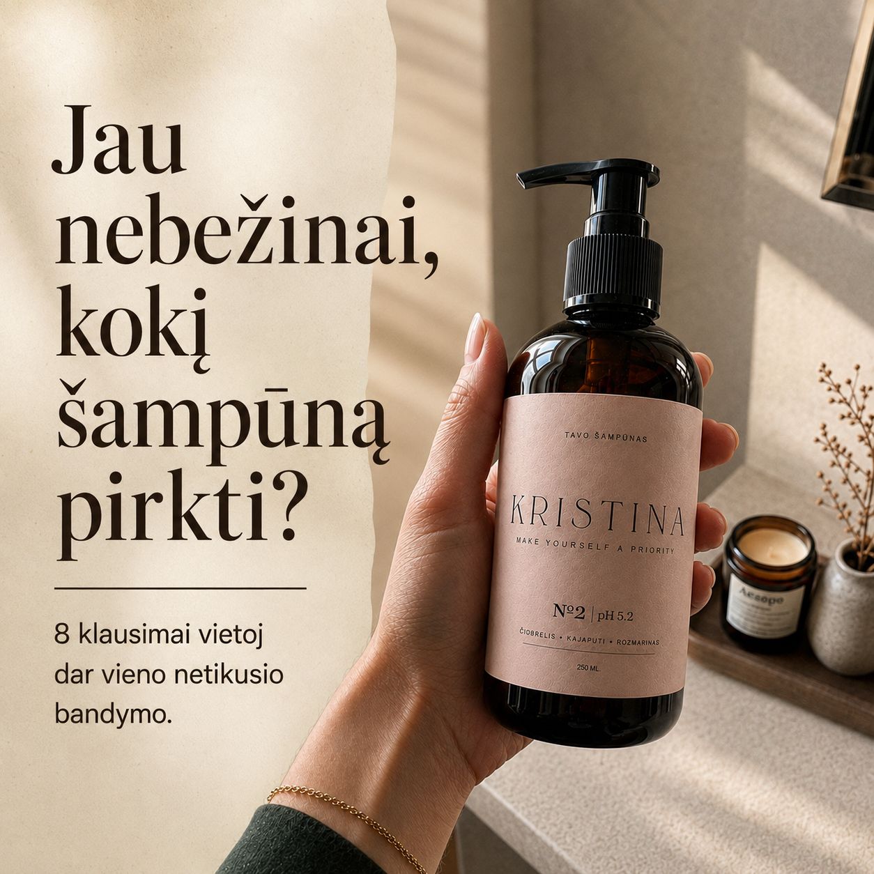 Tavo Šampūnas Facebook ad