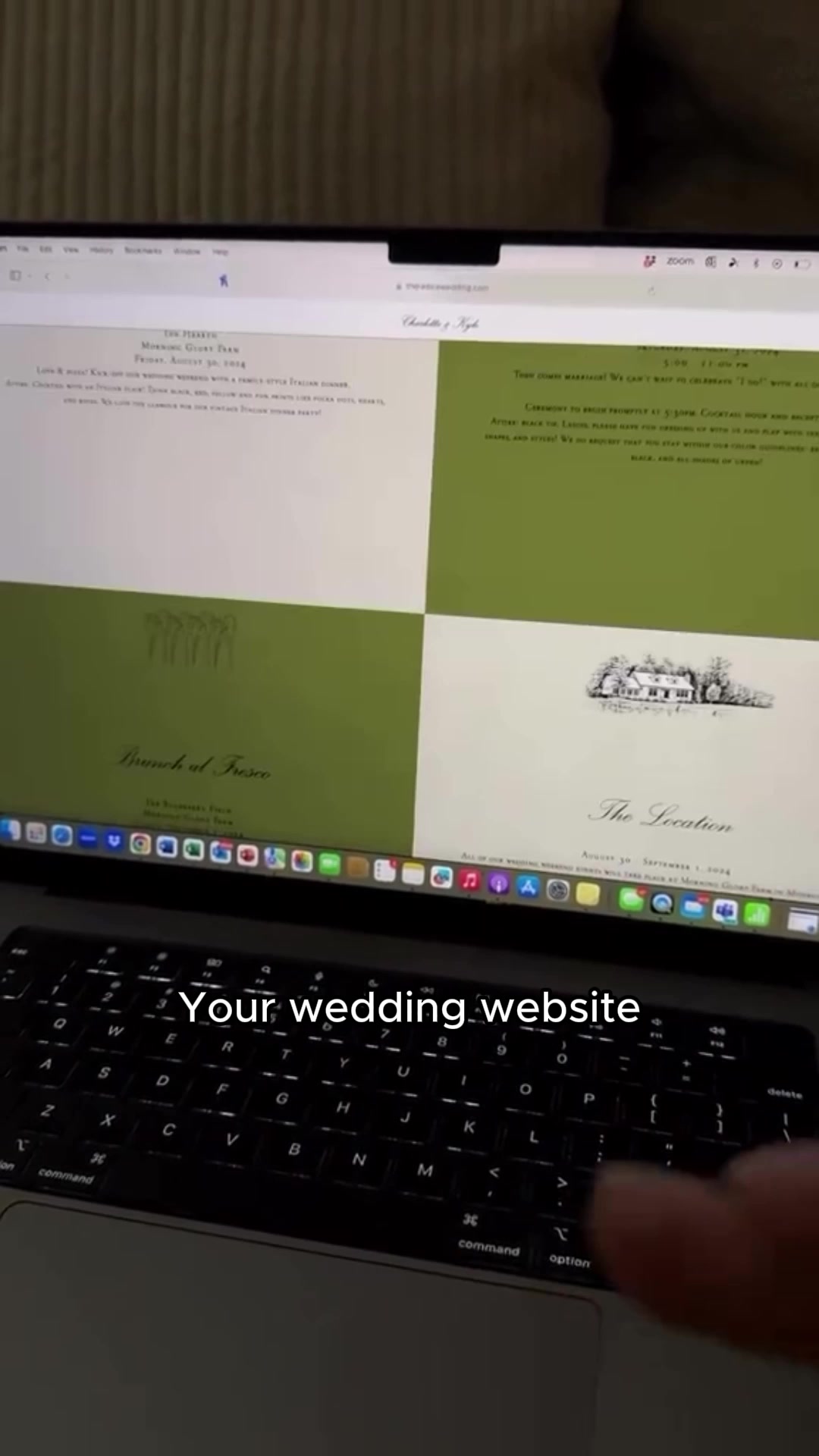 Bliss & Bone Facebook ad: The Calm Way to Plan a Wedding