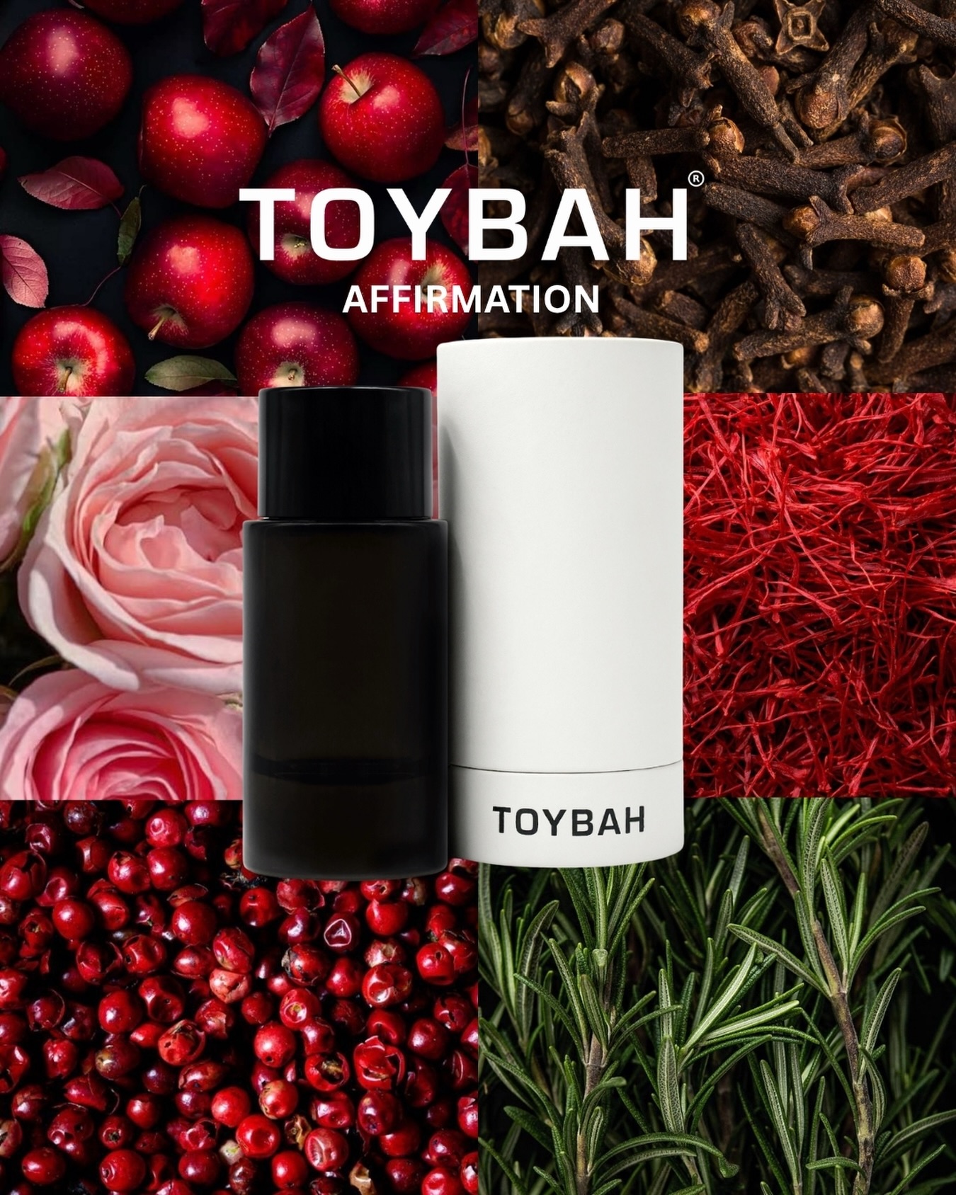 TOYBAH Facebook ad: Affirmation 100ml - Niche Perfume - South Africa