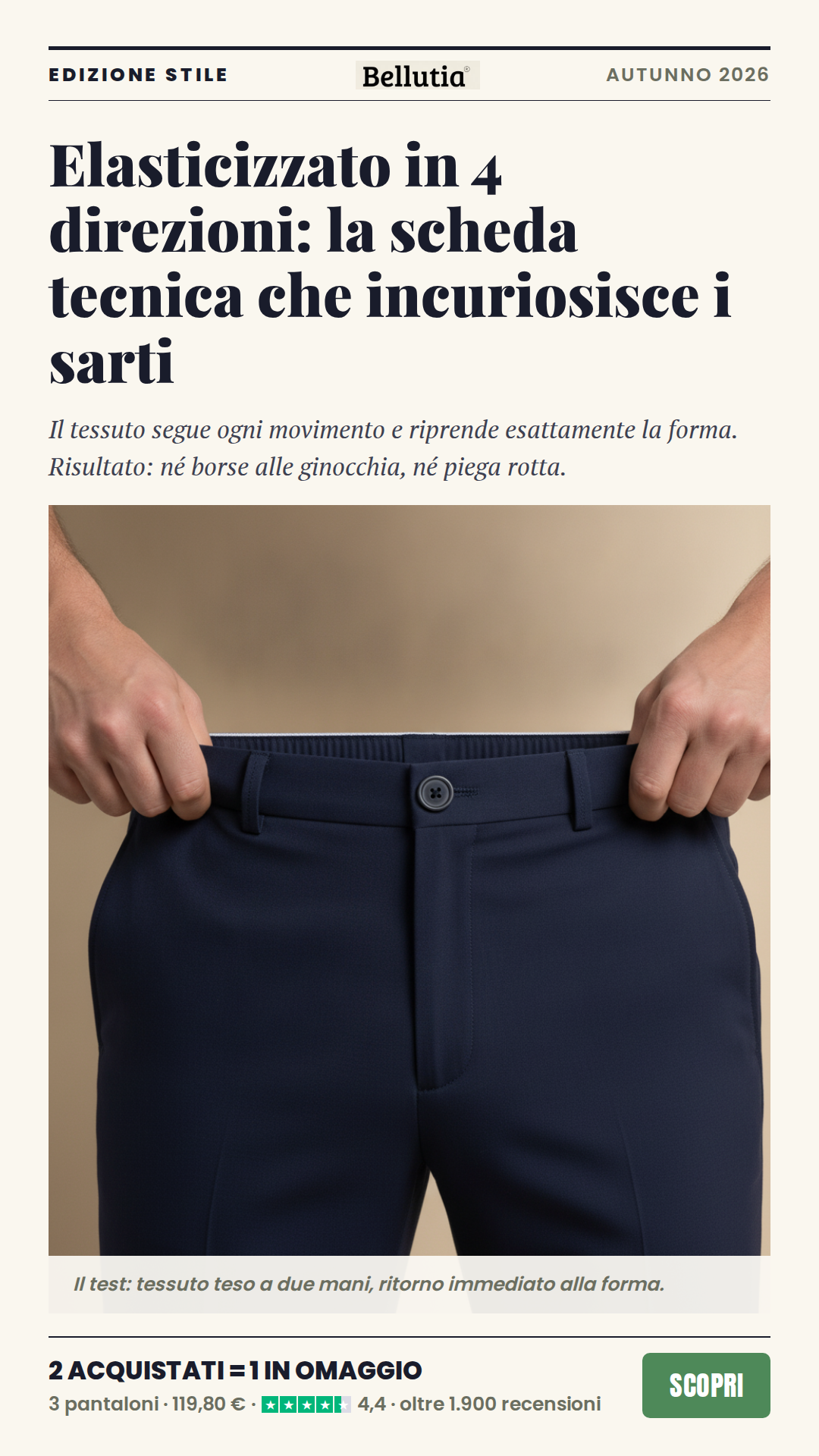 Bellutia Italia Facebook ad