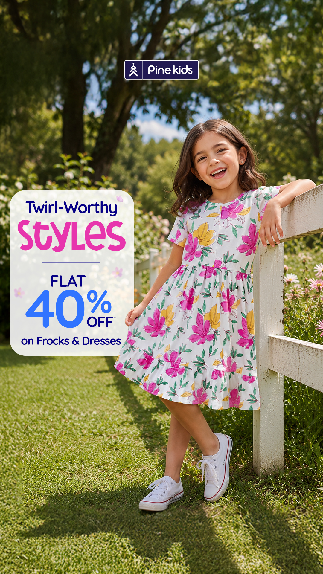 Pinekids Facebook ad