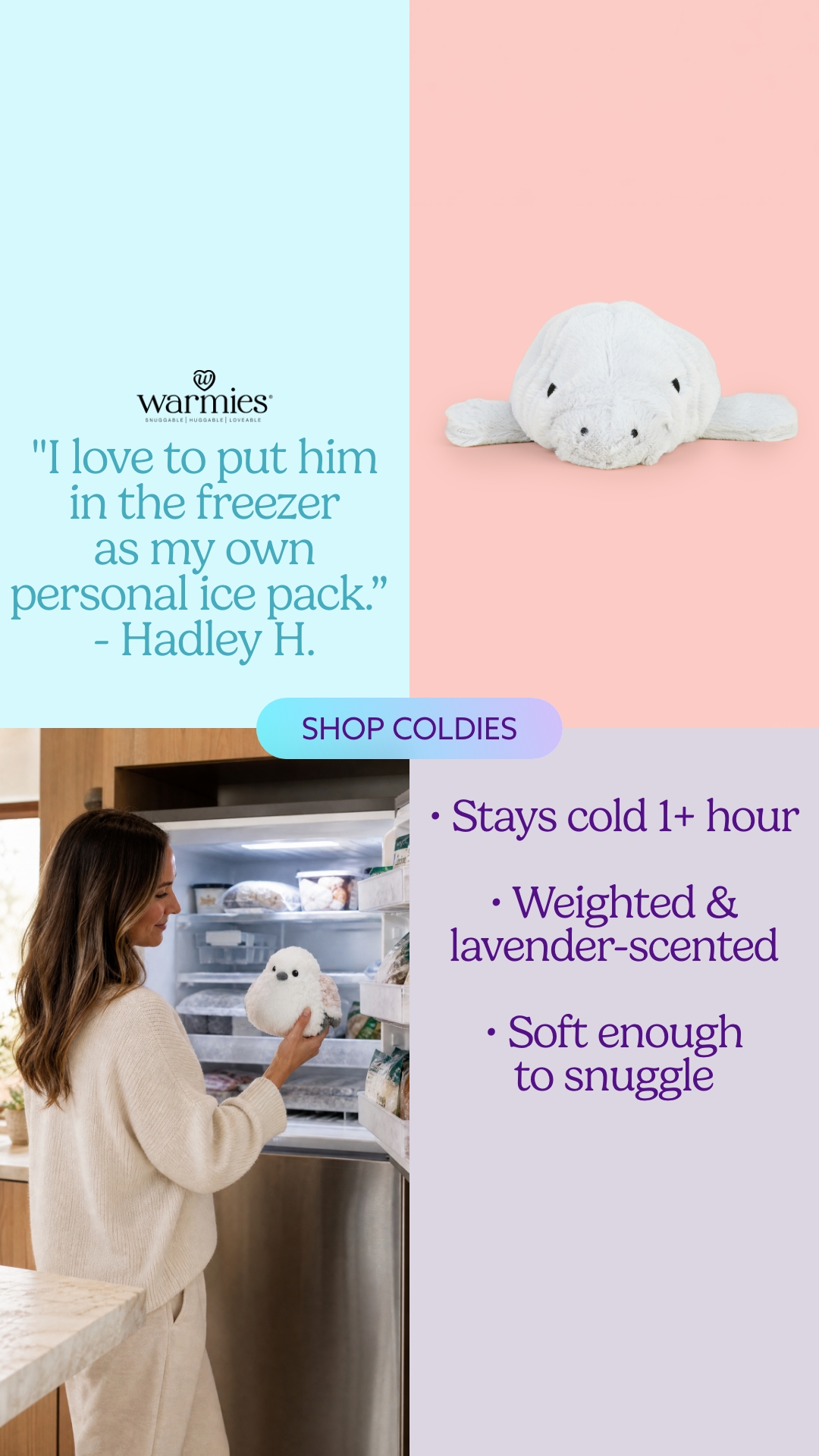 Warmies USA Facebook ad